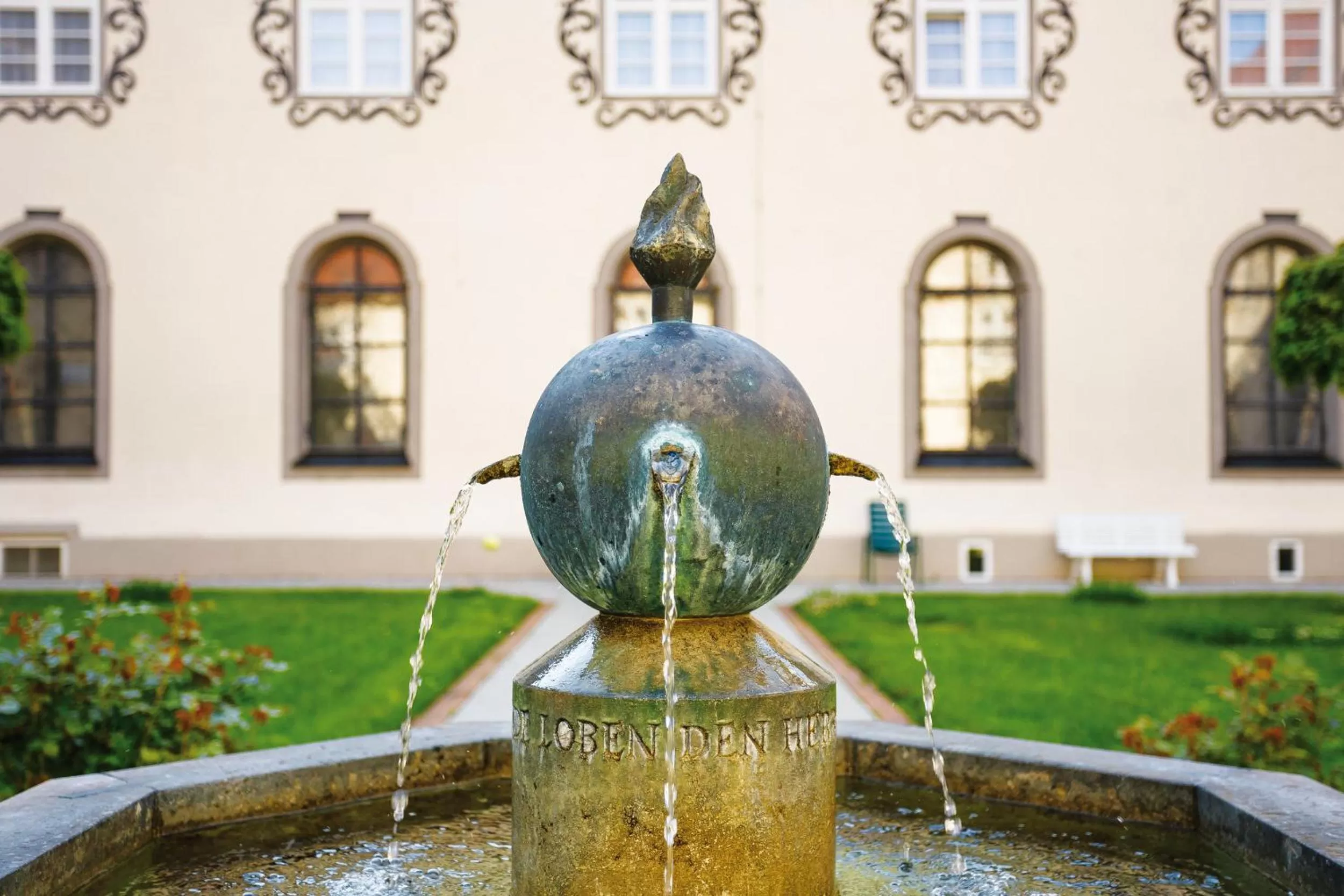 Garden in KurOase im Kloster