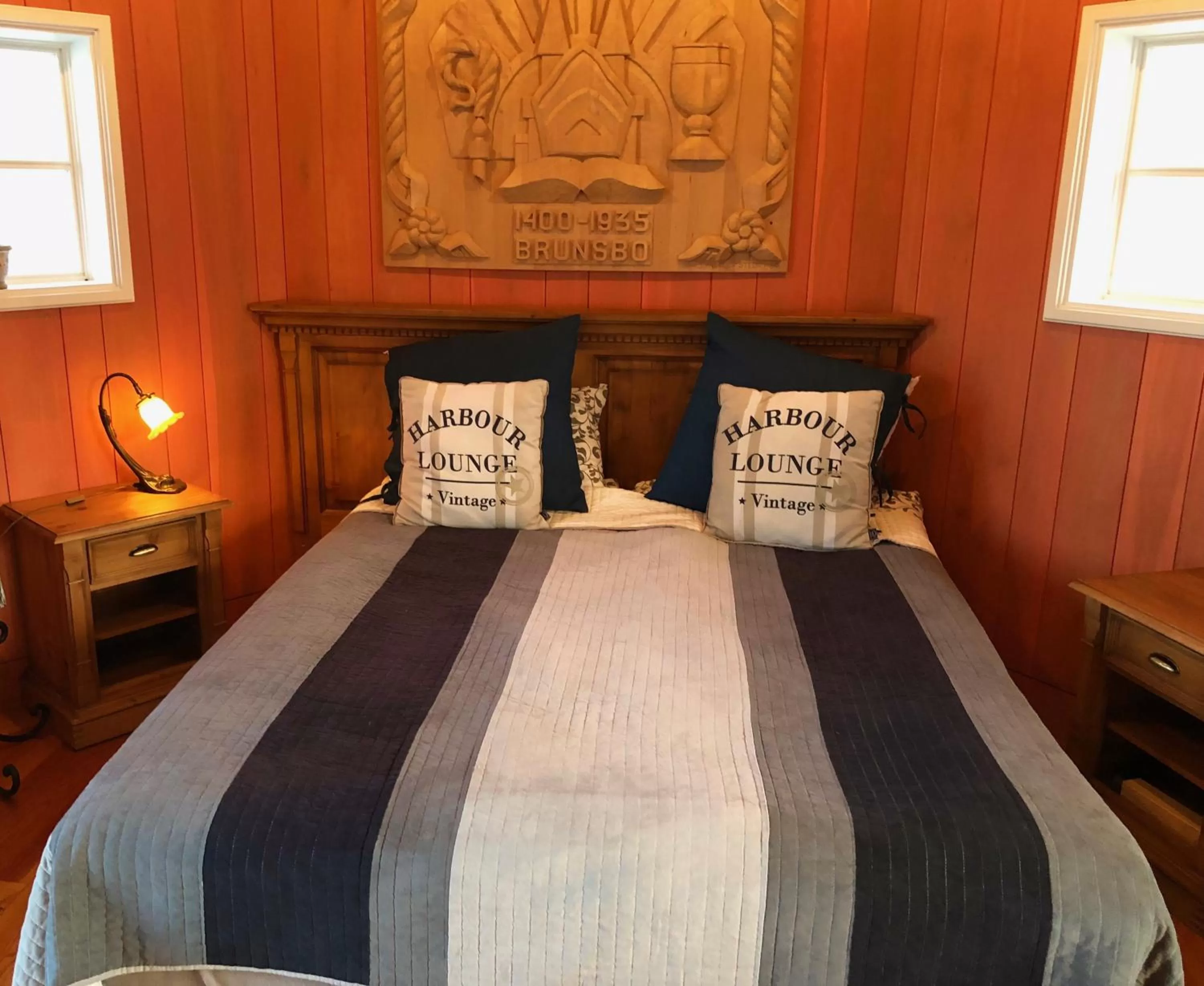 Bed in Brunsbo G:a Biskopsgård Hotell & Konferens