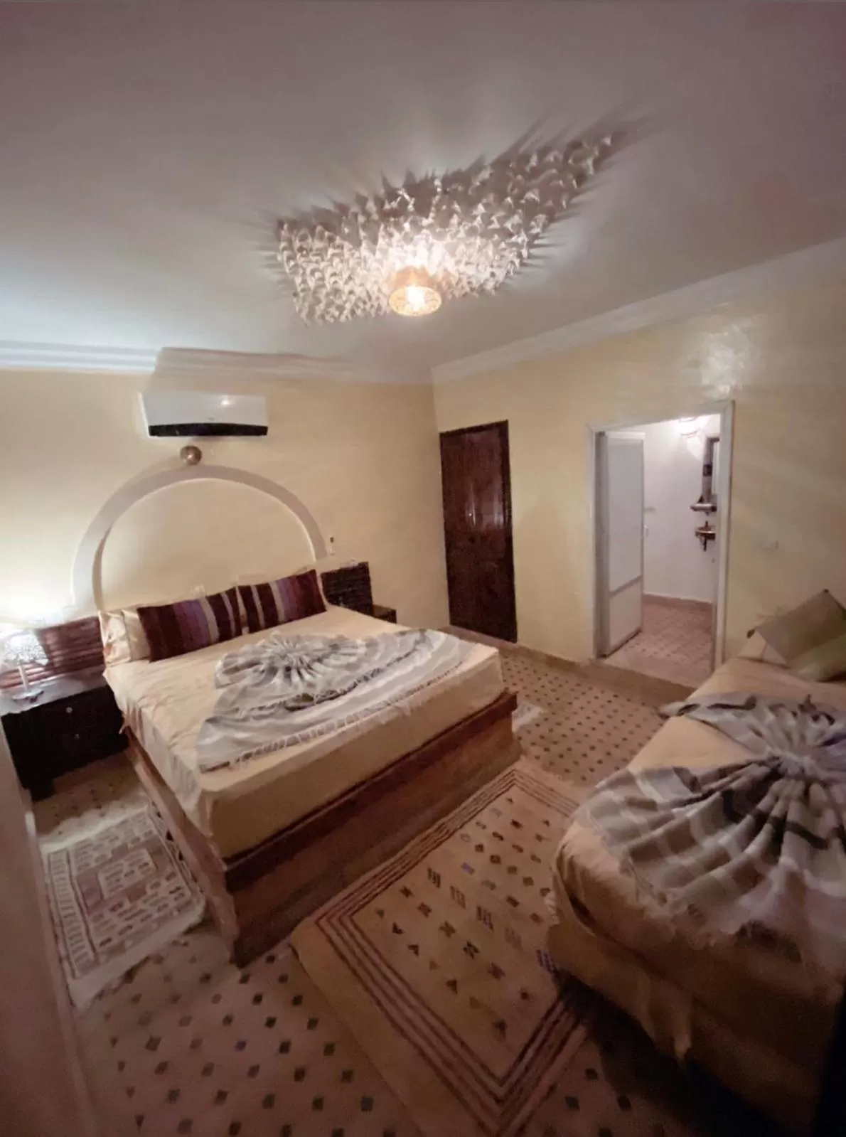 Bed in Riad Salma de Groot