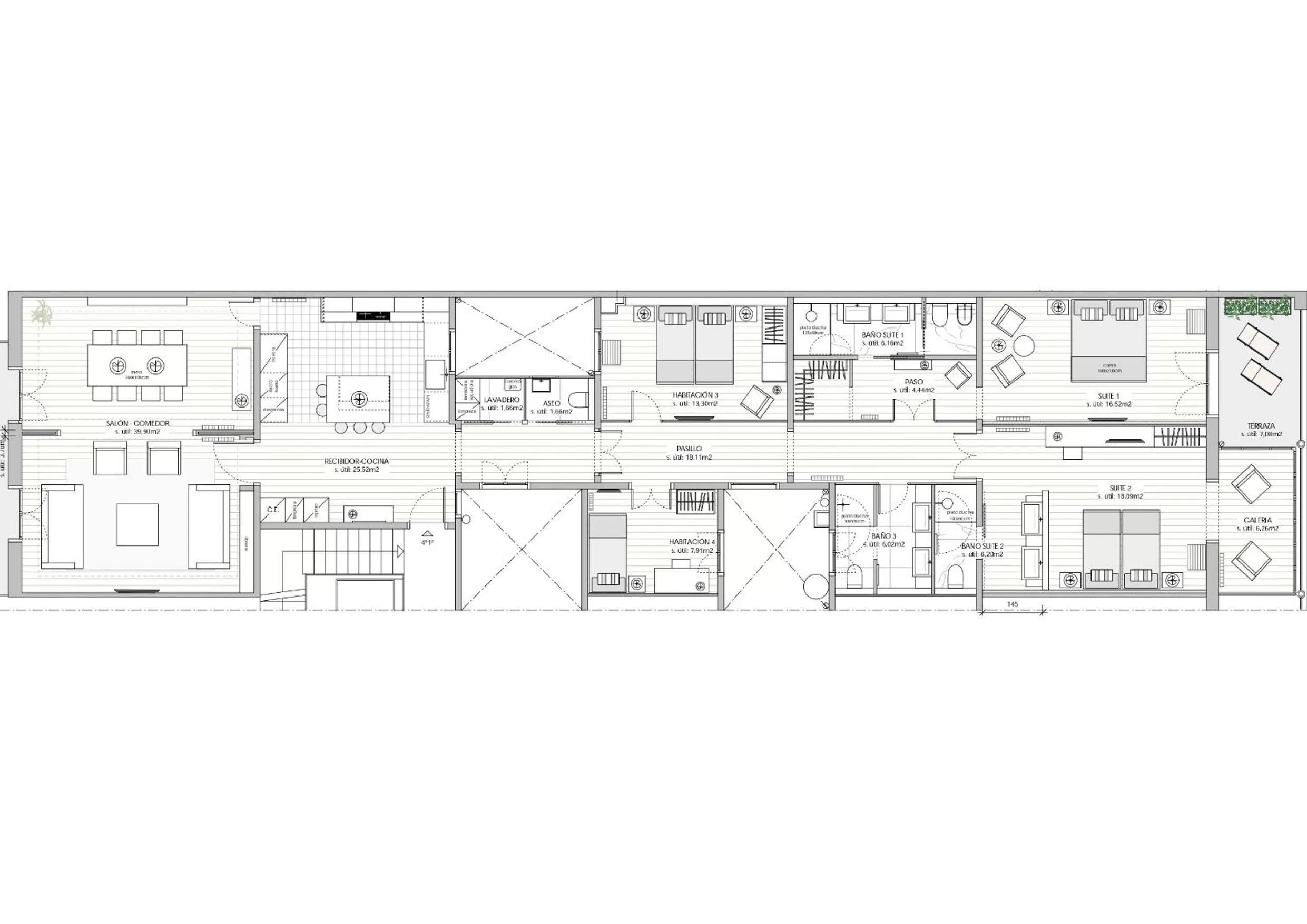 Floor plan in Weflating City Center