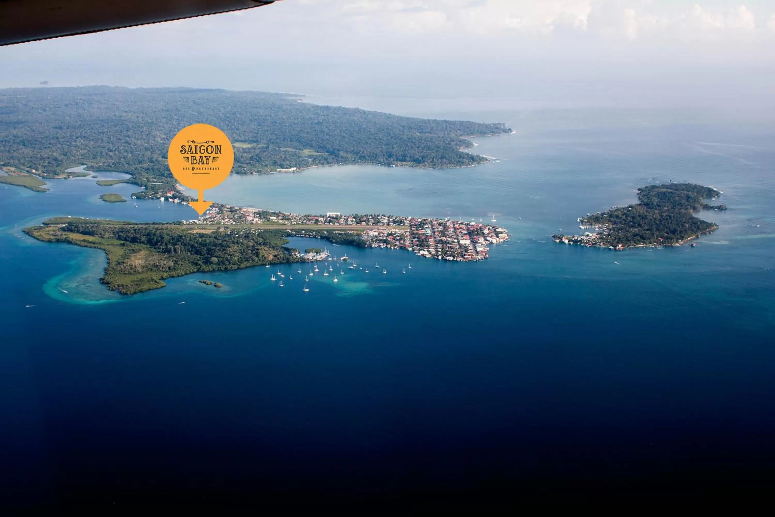 Neighbourhood, Bird's-eye View in Saigon Bay Bed & Breakfast