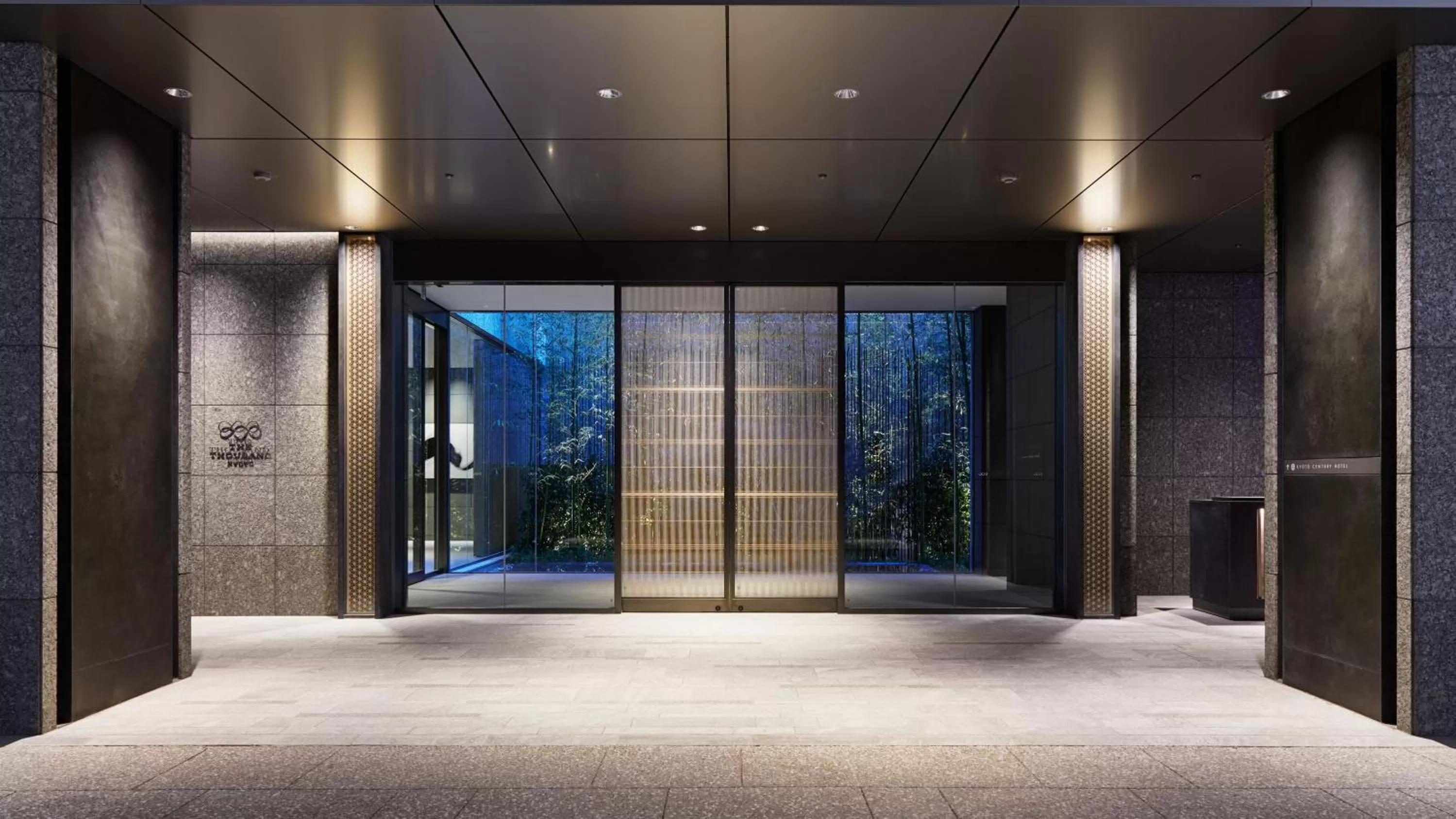 Facade/entrance in The Thousand Kyoto