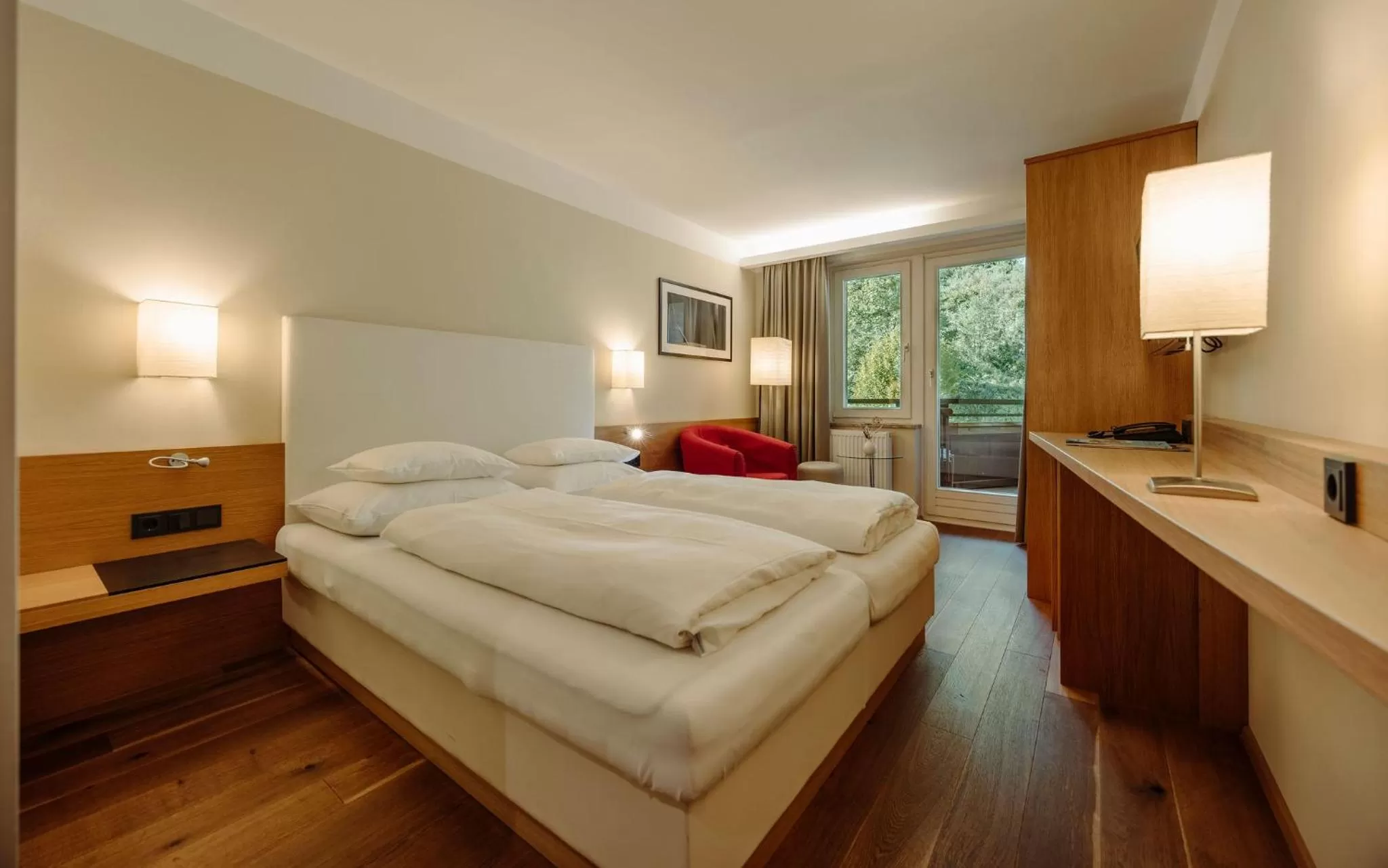 Photo of the whole room, Bed in Familien- & Gartenhotel Theresia 4-Sterne Superior