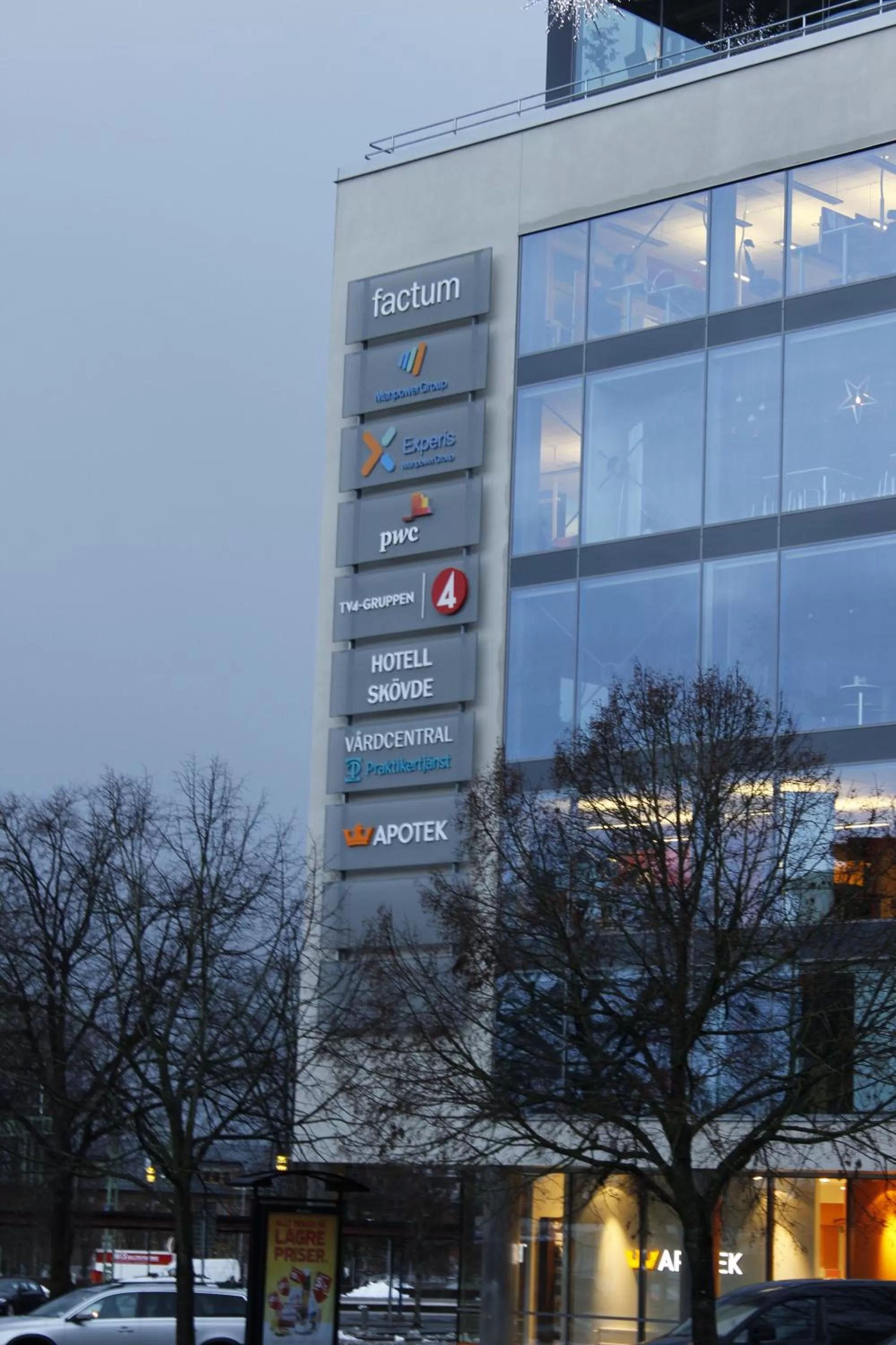 Property building in Hotell Skövde