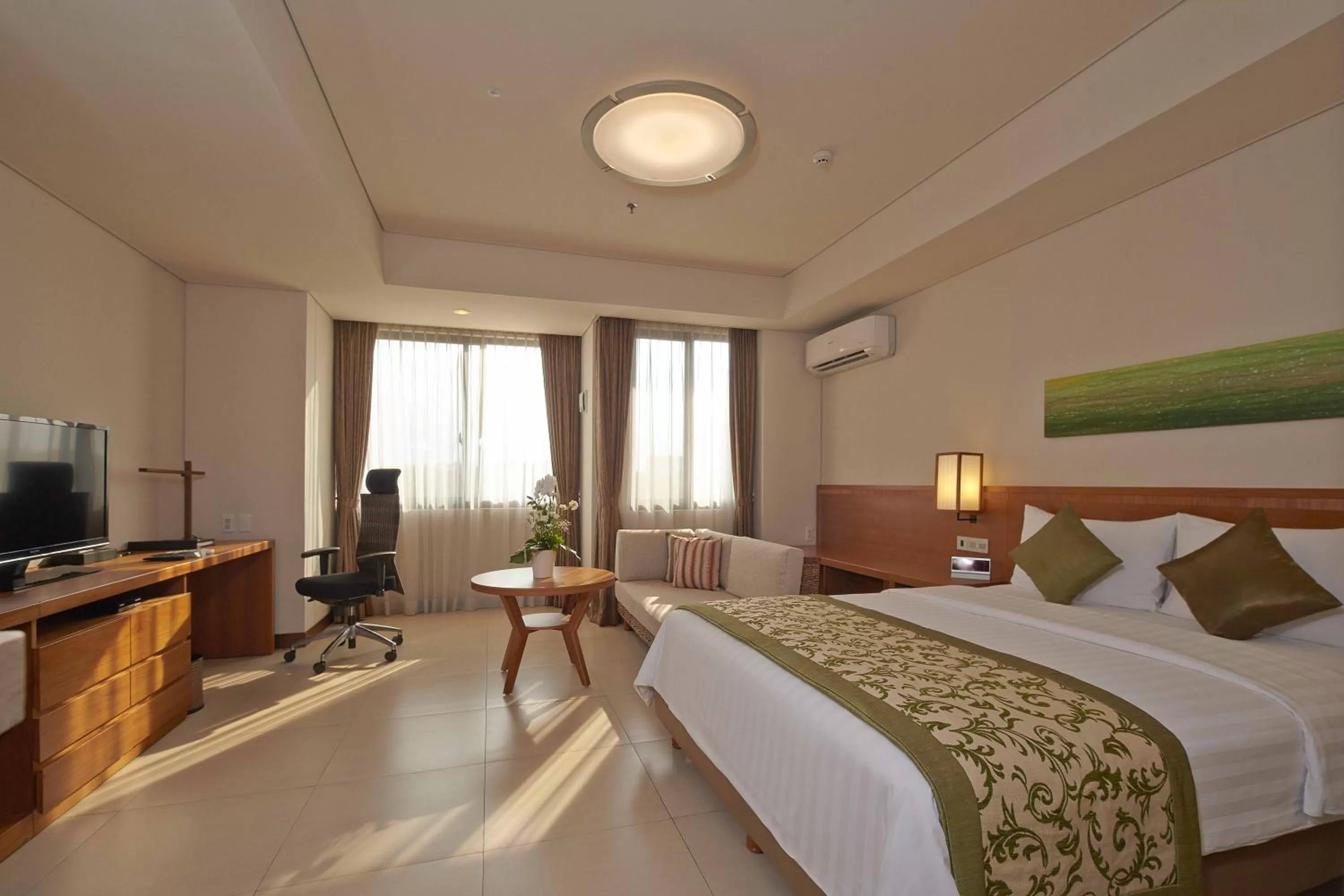 Photo of the whole room, Bed in Axia South Cikarang Service Apartment