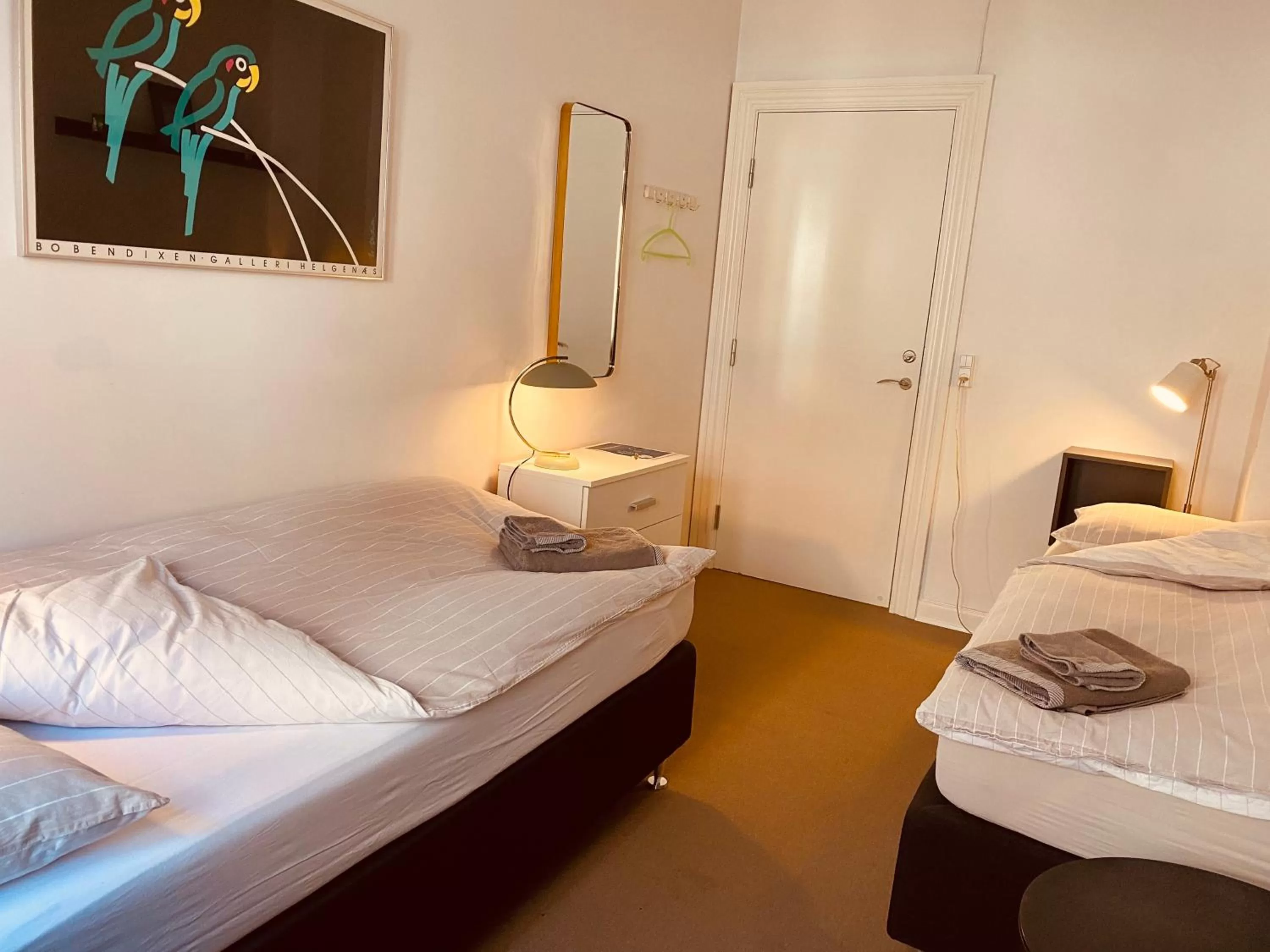 Bed in Davaa's Bed & Breakfast