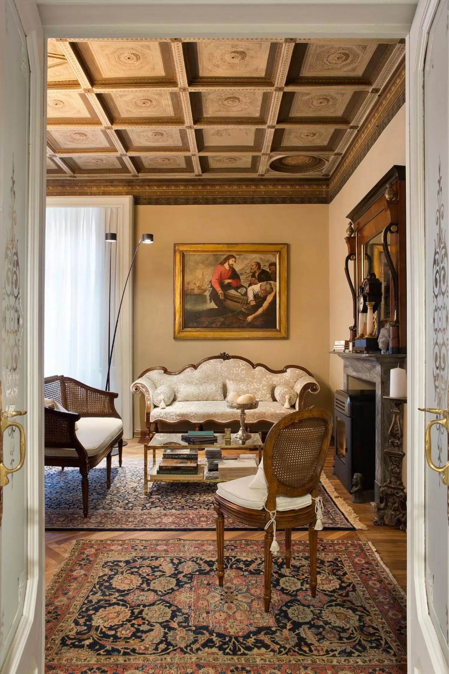 Communal lounge/ TV room, Seating Area in Casa Sironi