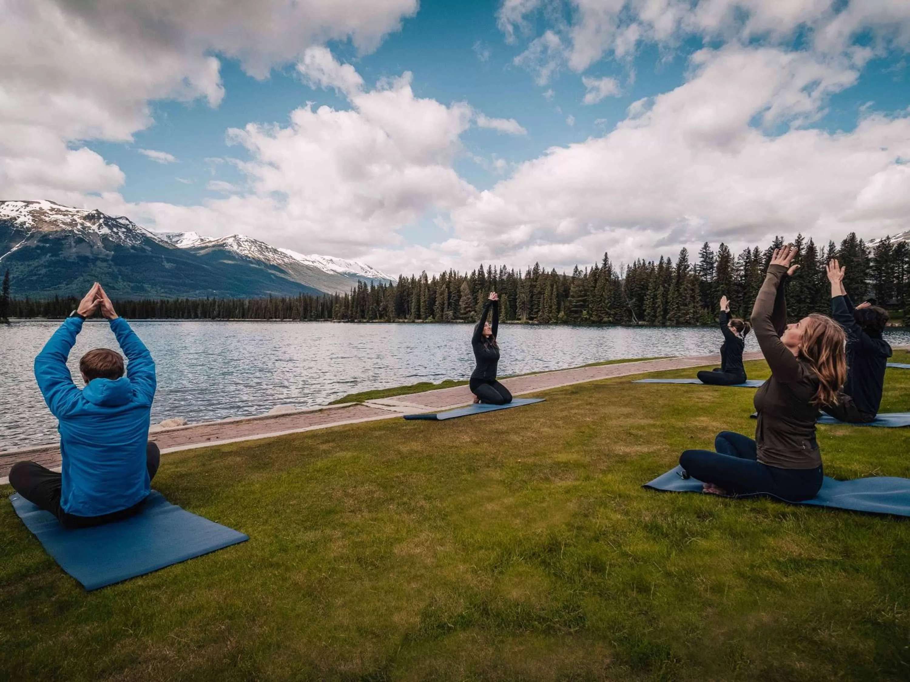 On site in Fairmont Jasper Park Lodge