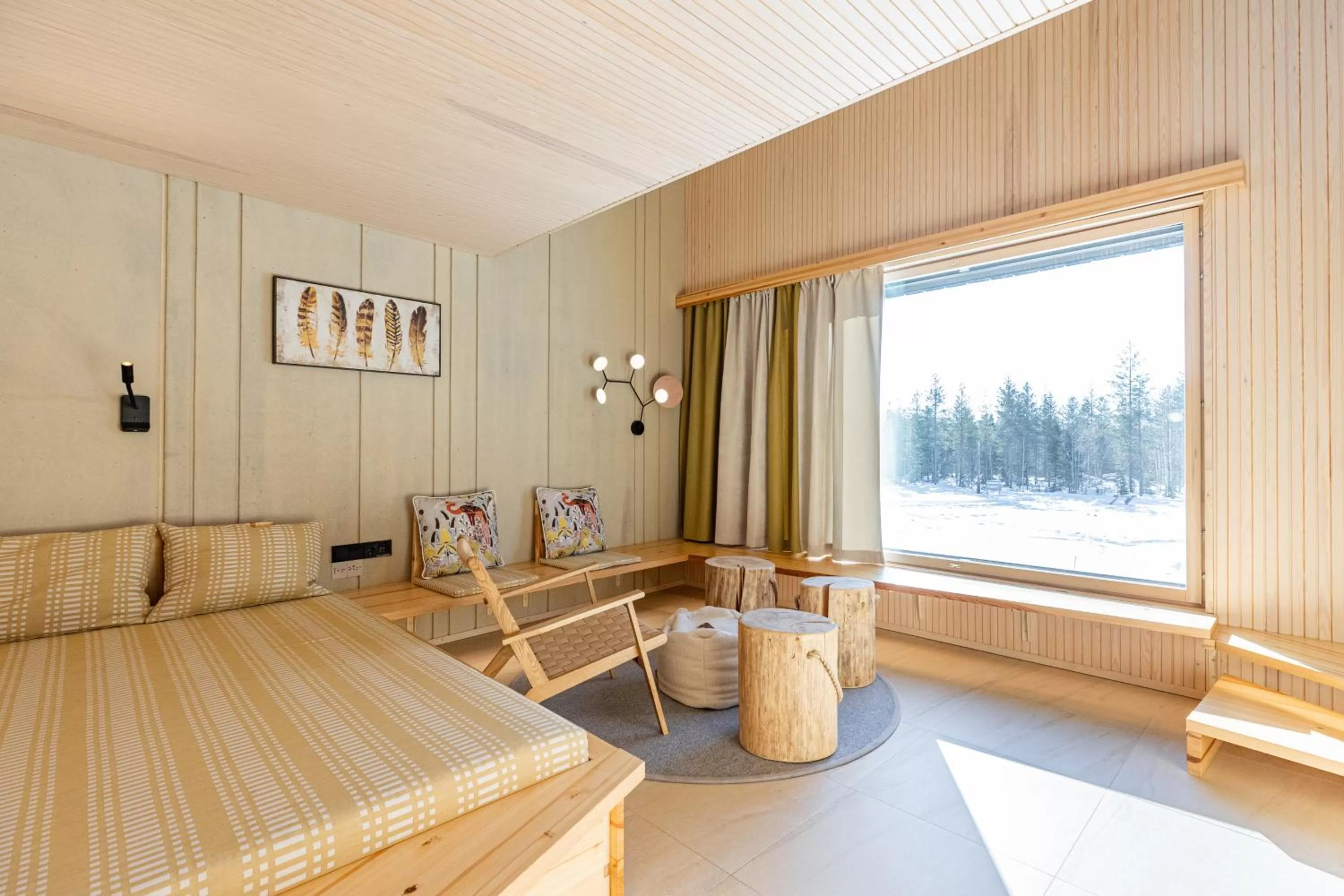 Bed in Nova Skyland Hotel