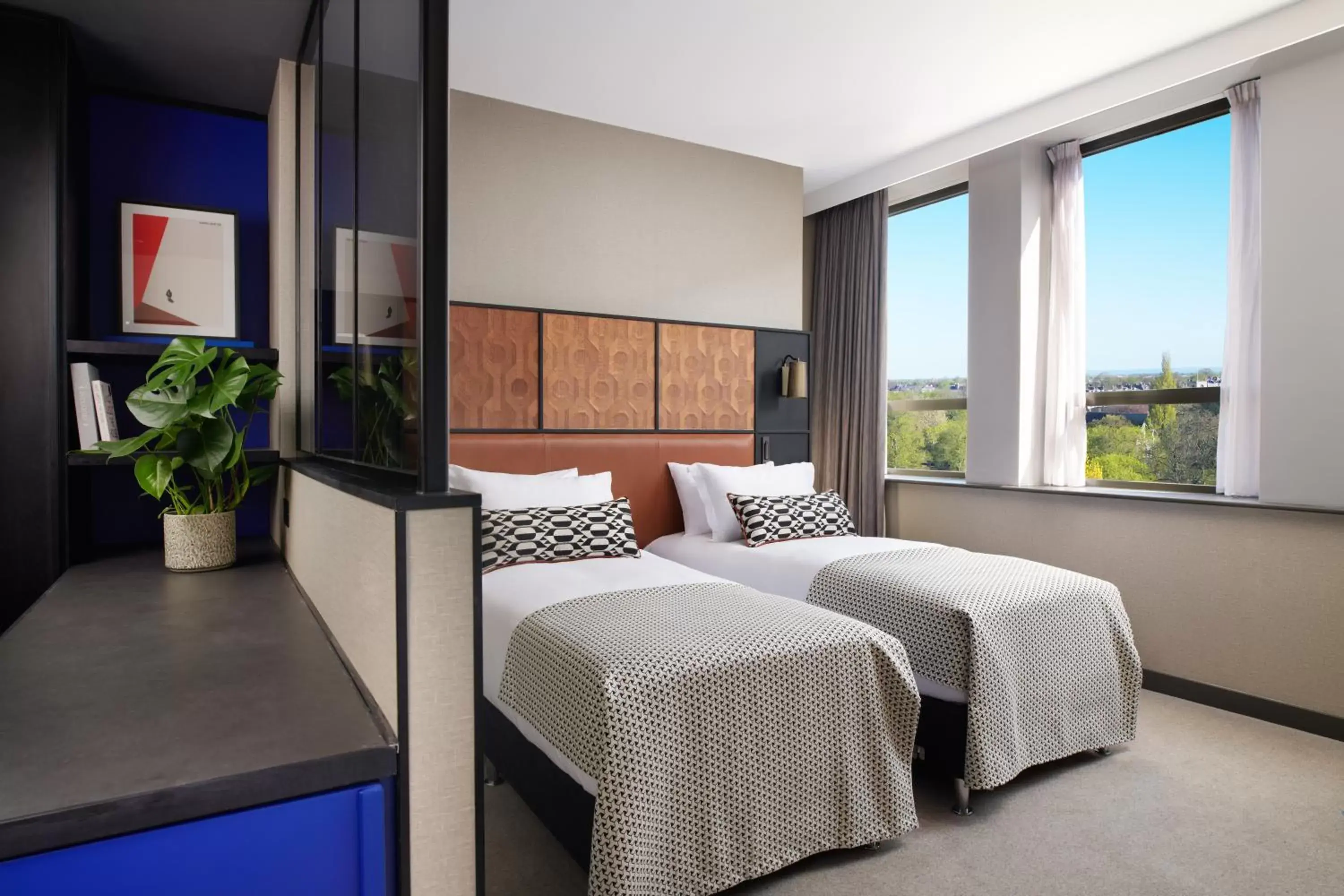 Standard Twin Room in Malmaison York Standard Twin Room in Malmaison York