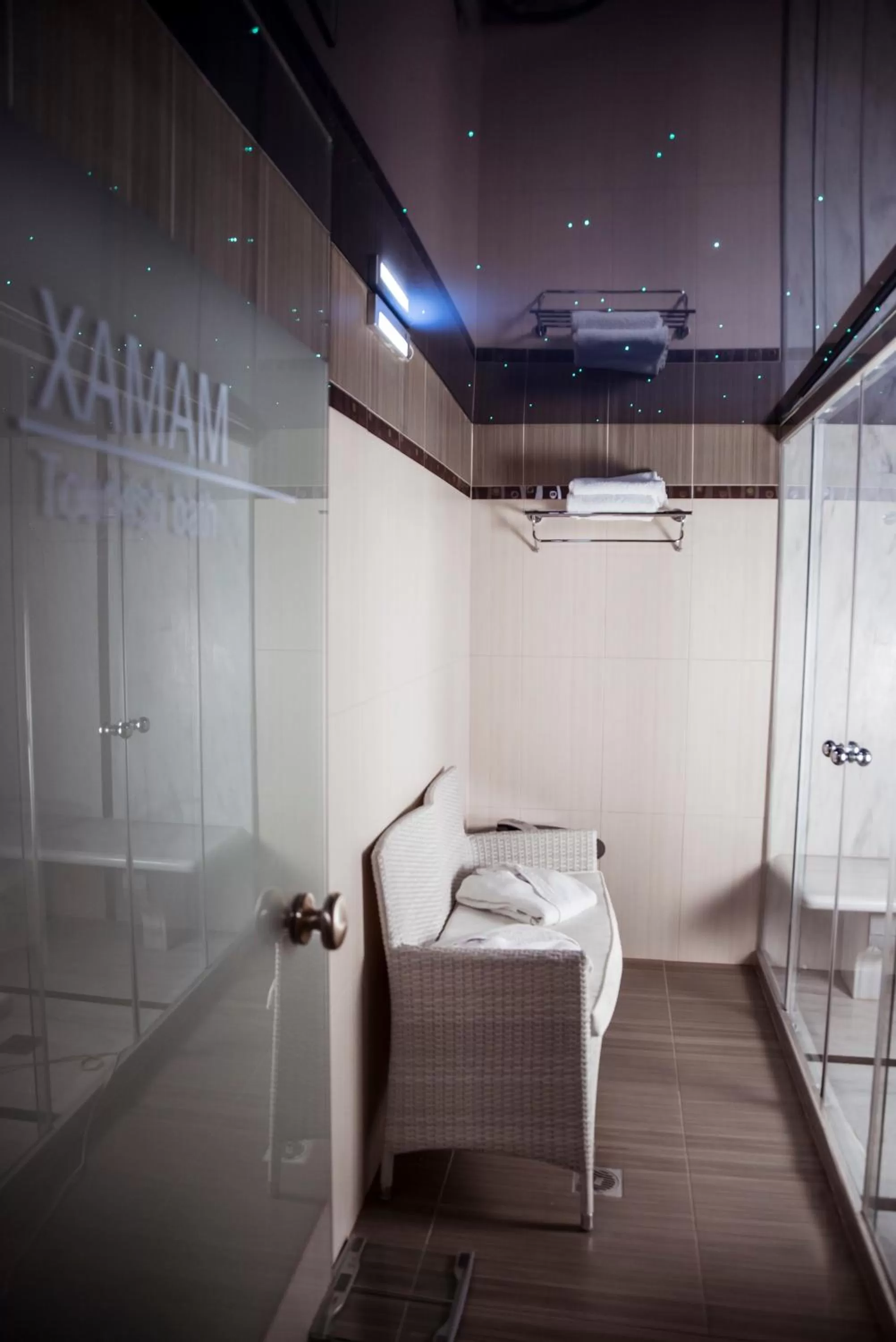 Steam room in Theofilos Paradise Boutique Hotel