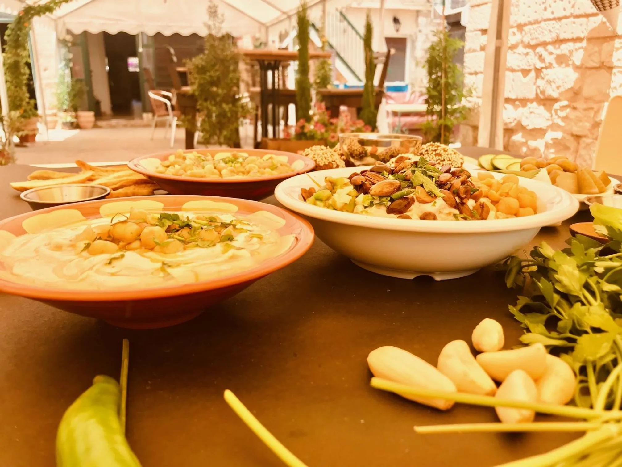 Breakfast in Al Yakhour Hostel