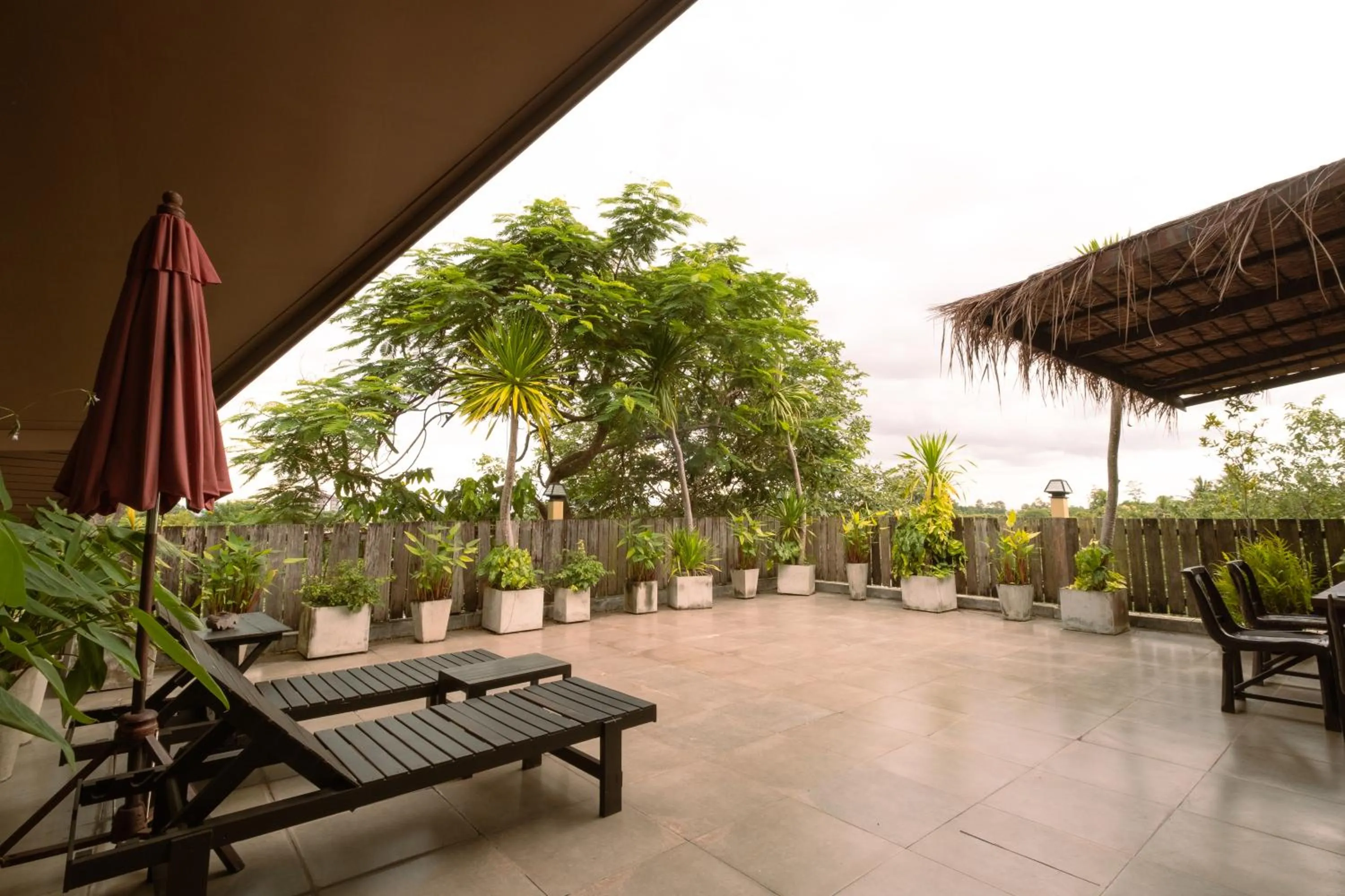 Patio in Kireethara Boutique Resort