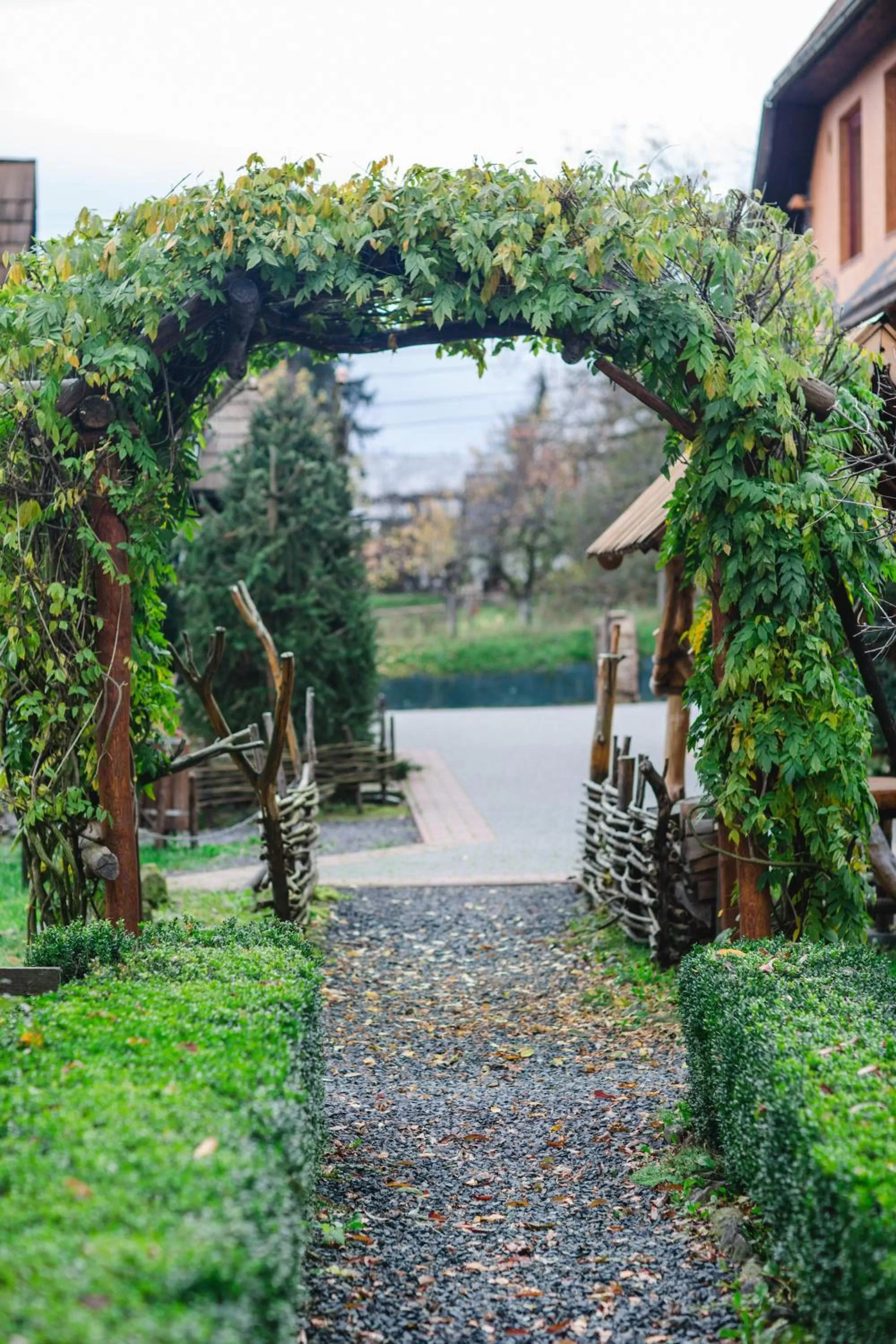 Garden in Kolyba Opryshkiv