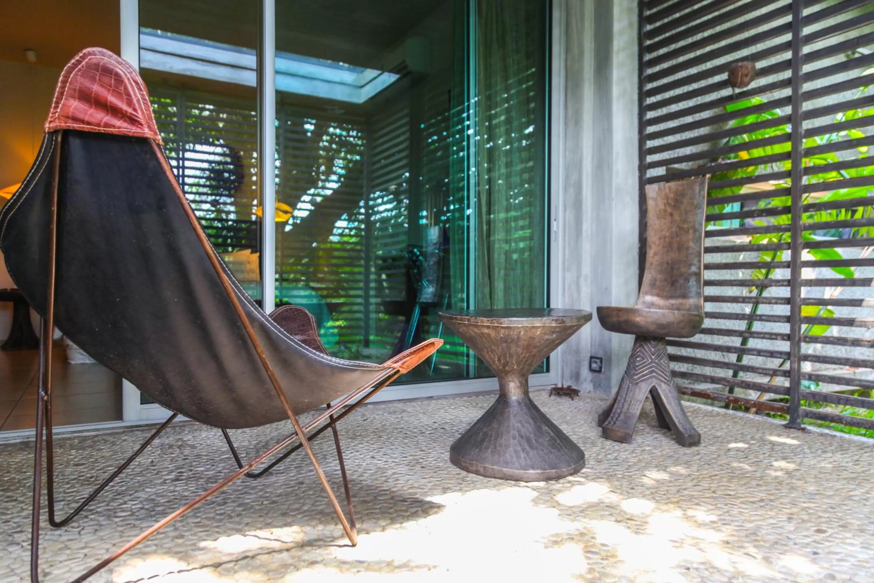 Decorative detail, Patio/Outdoor Area in Boutique Hotel Particulier