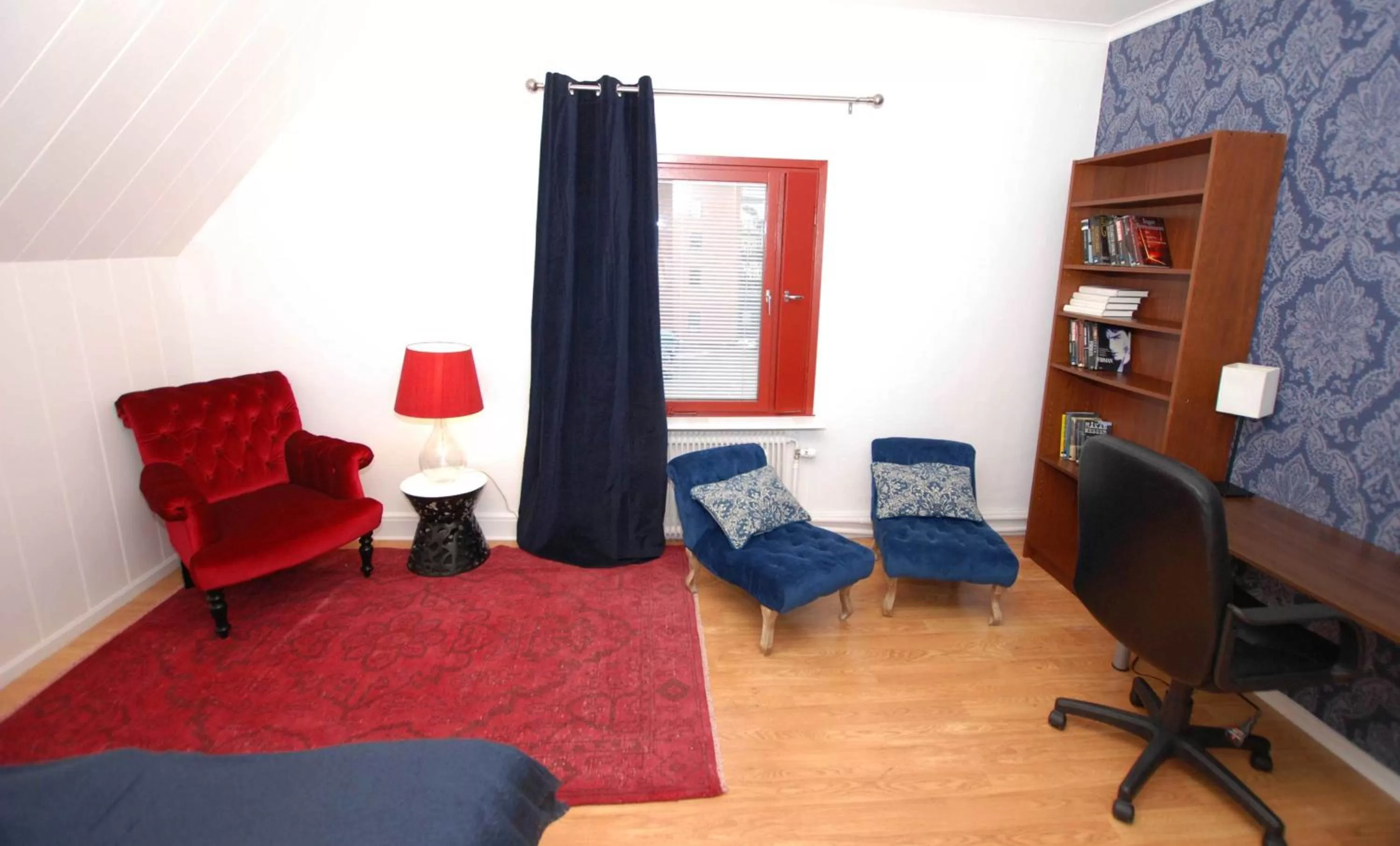 Seating area in Avesta Stadshotell