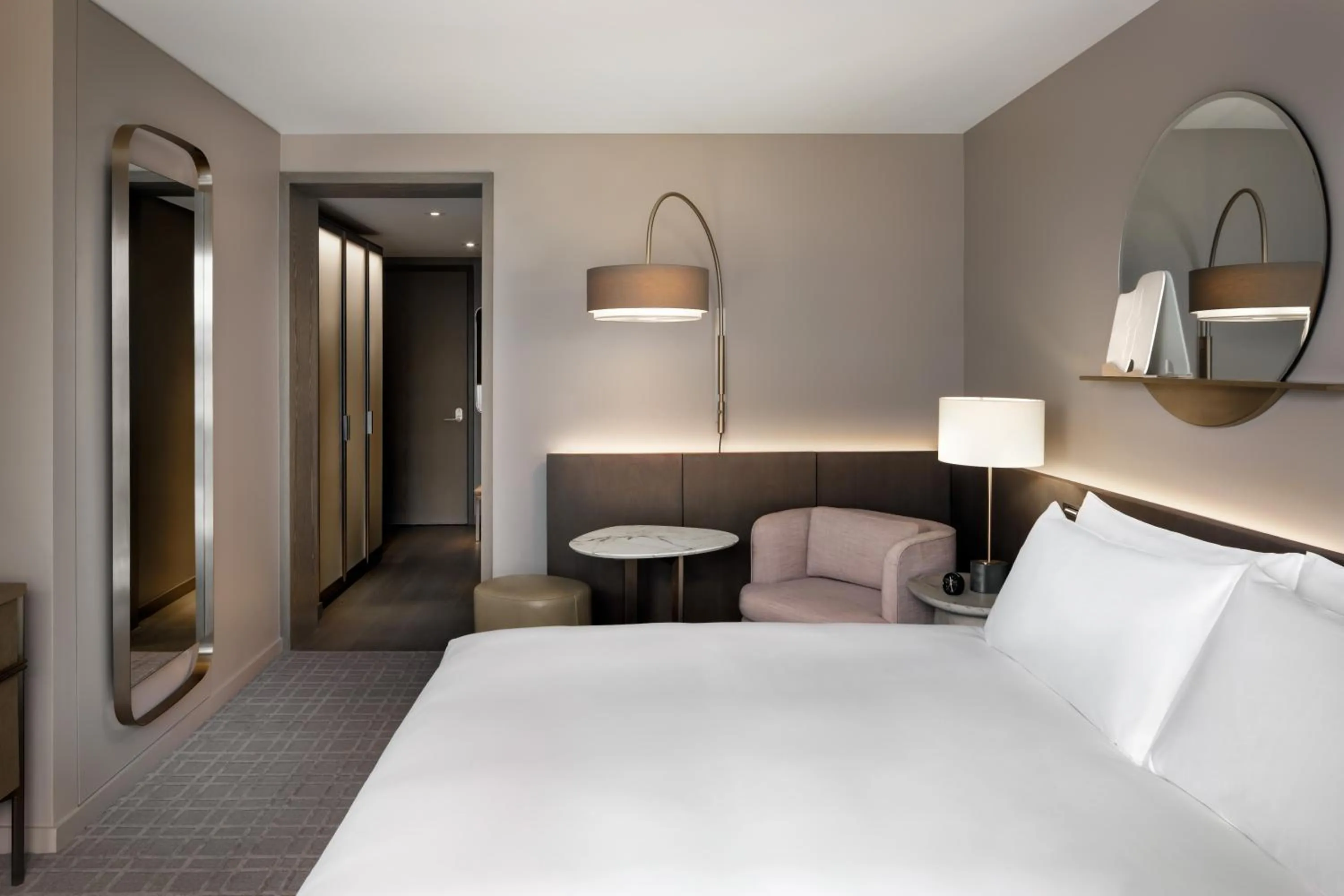 Bed in Fairmont Century Plaza Los Angeles at Beverly Hills