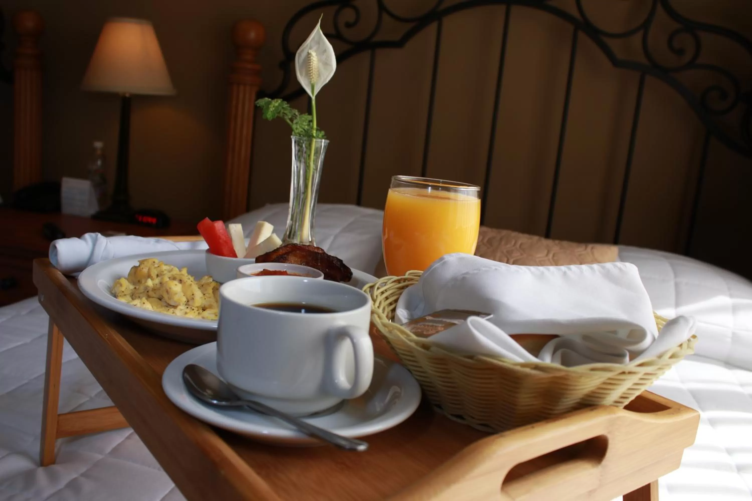 Bed in Las Magnolias Hotel Boutique