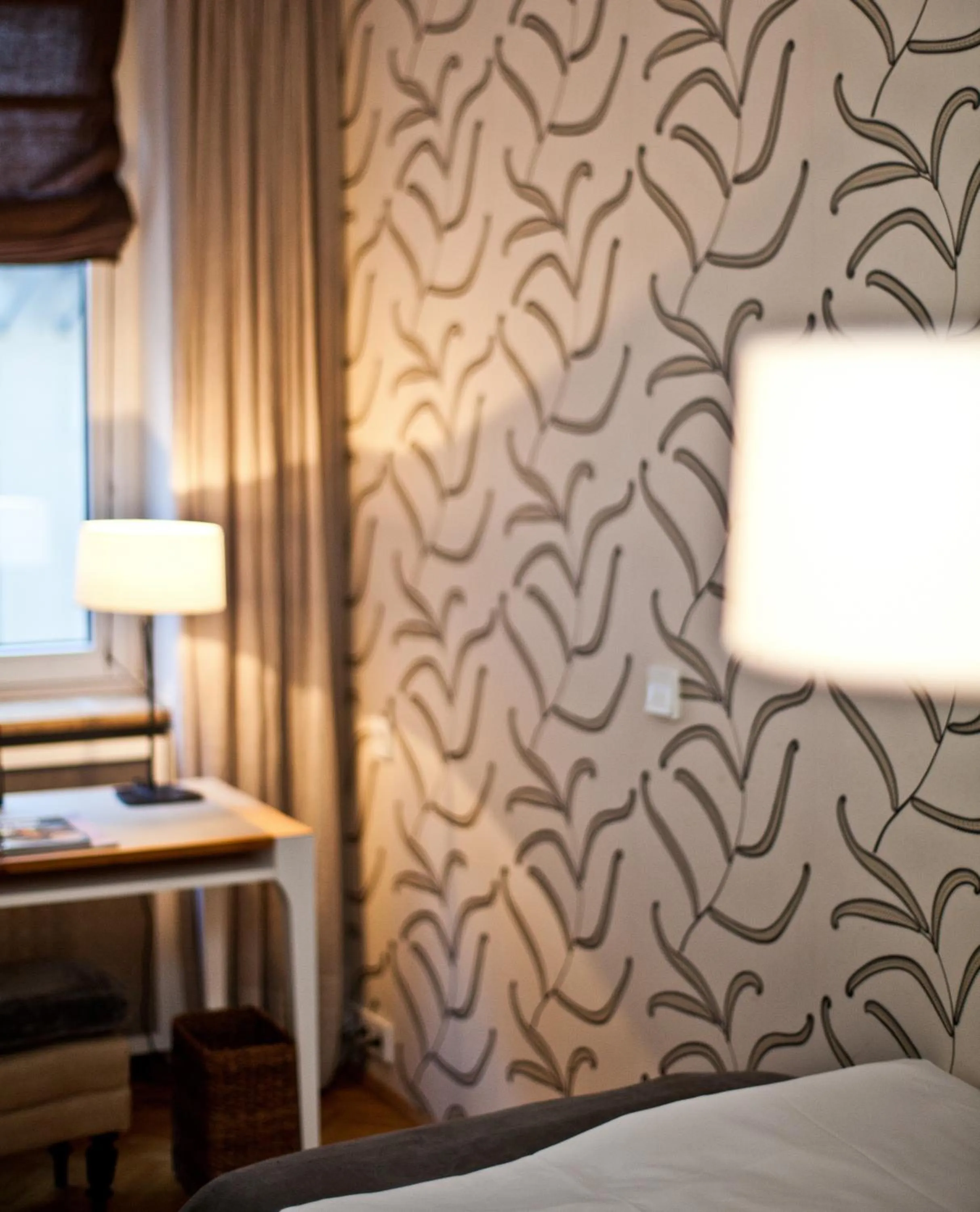 Bed in CORTIINA Hotel