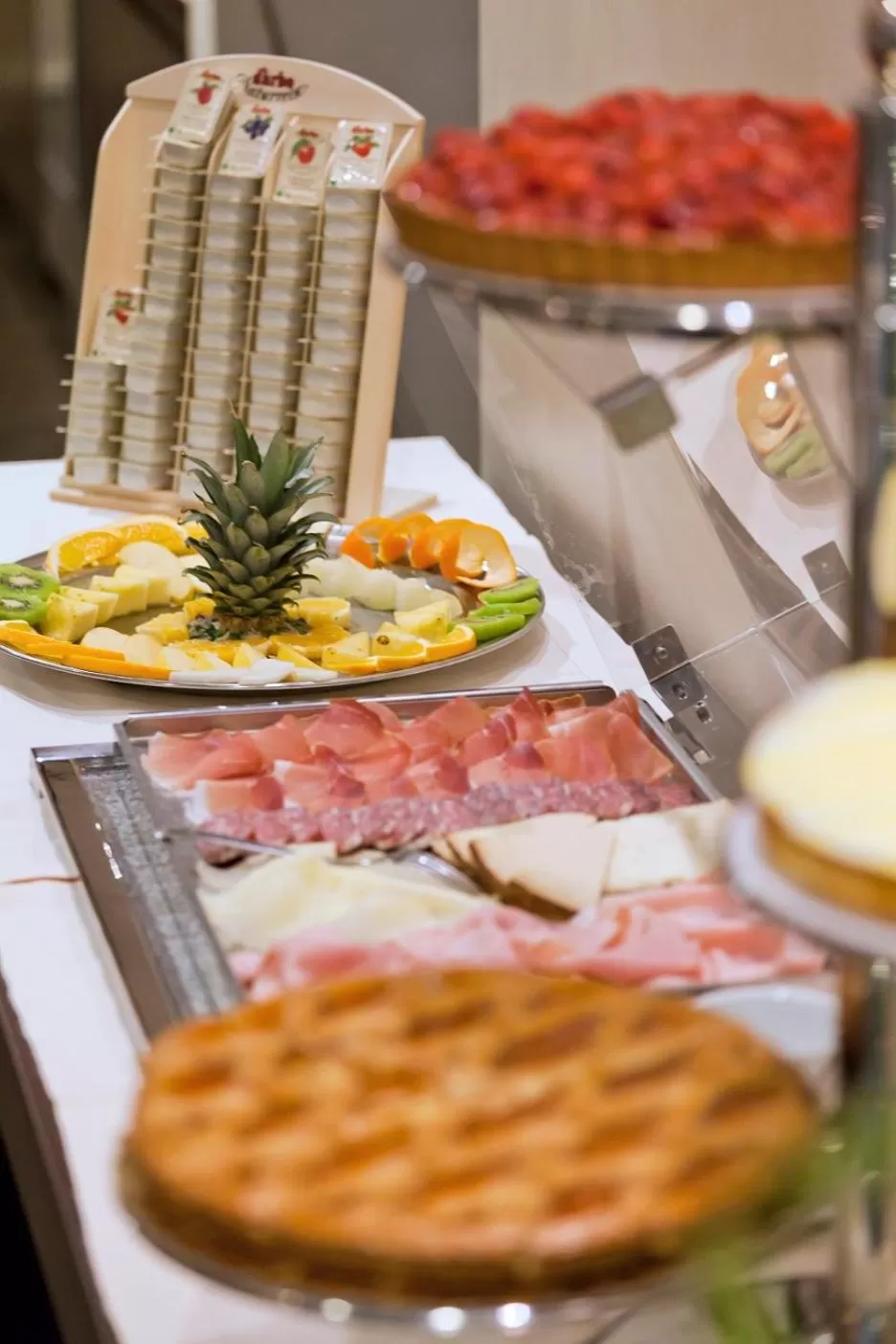 Continental breakfast in Hotel La Compagnia Del Viaggiatore