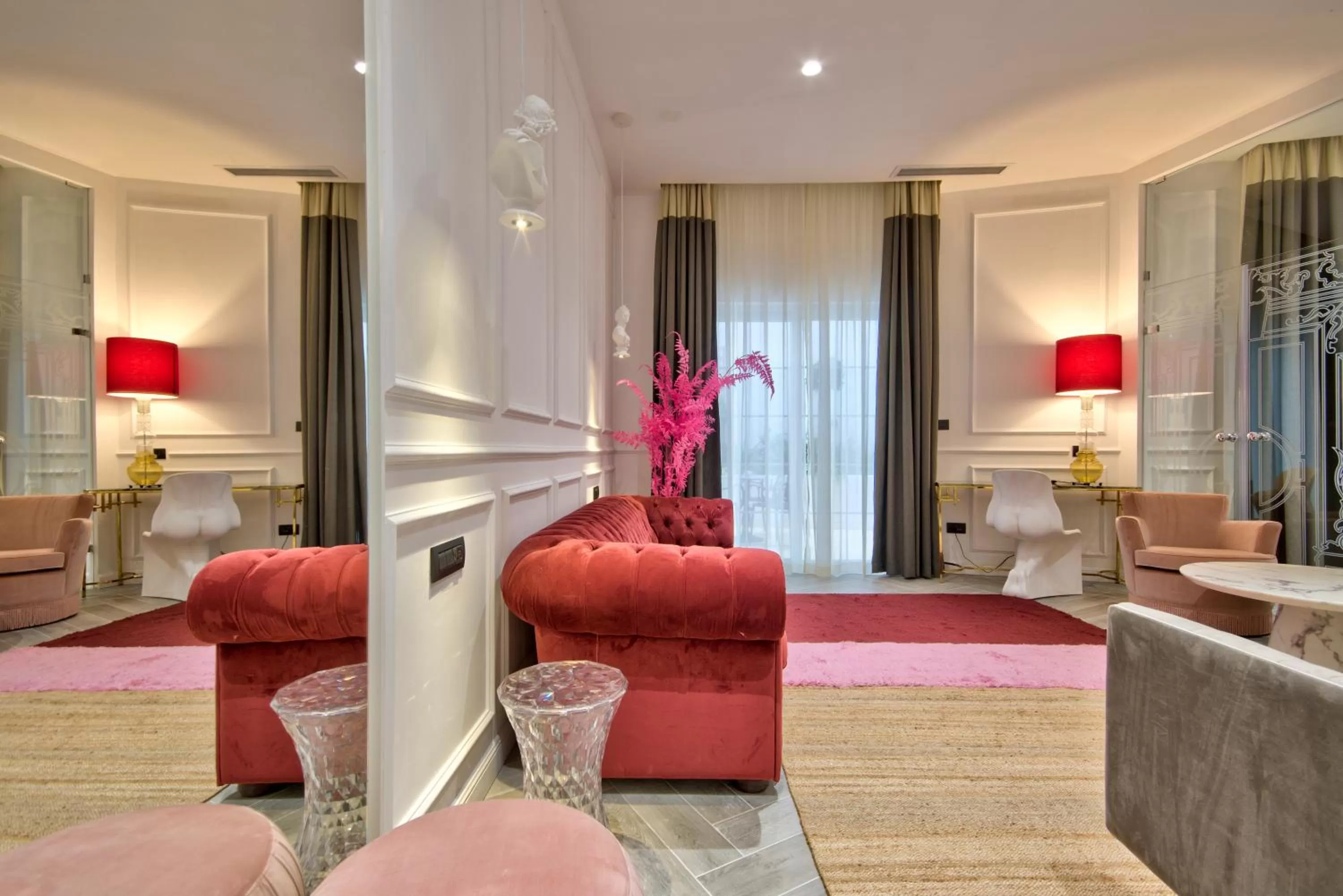 Living room, Bed in HOLM Boutique & SPA - IK Collection