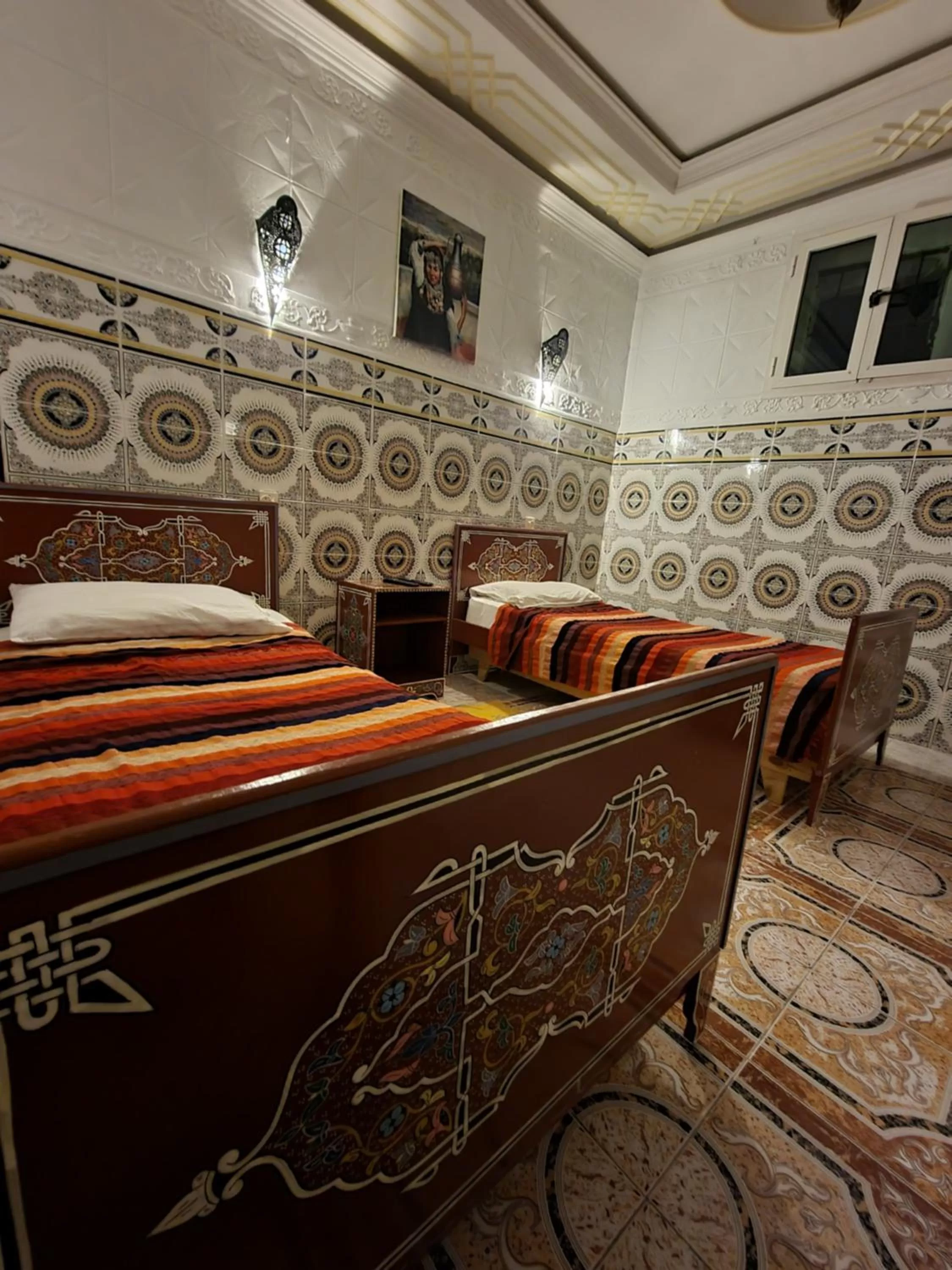 Bed in Dar Tanger Medina