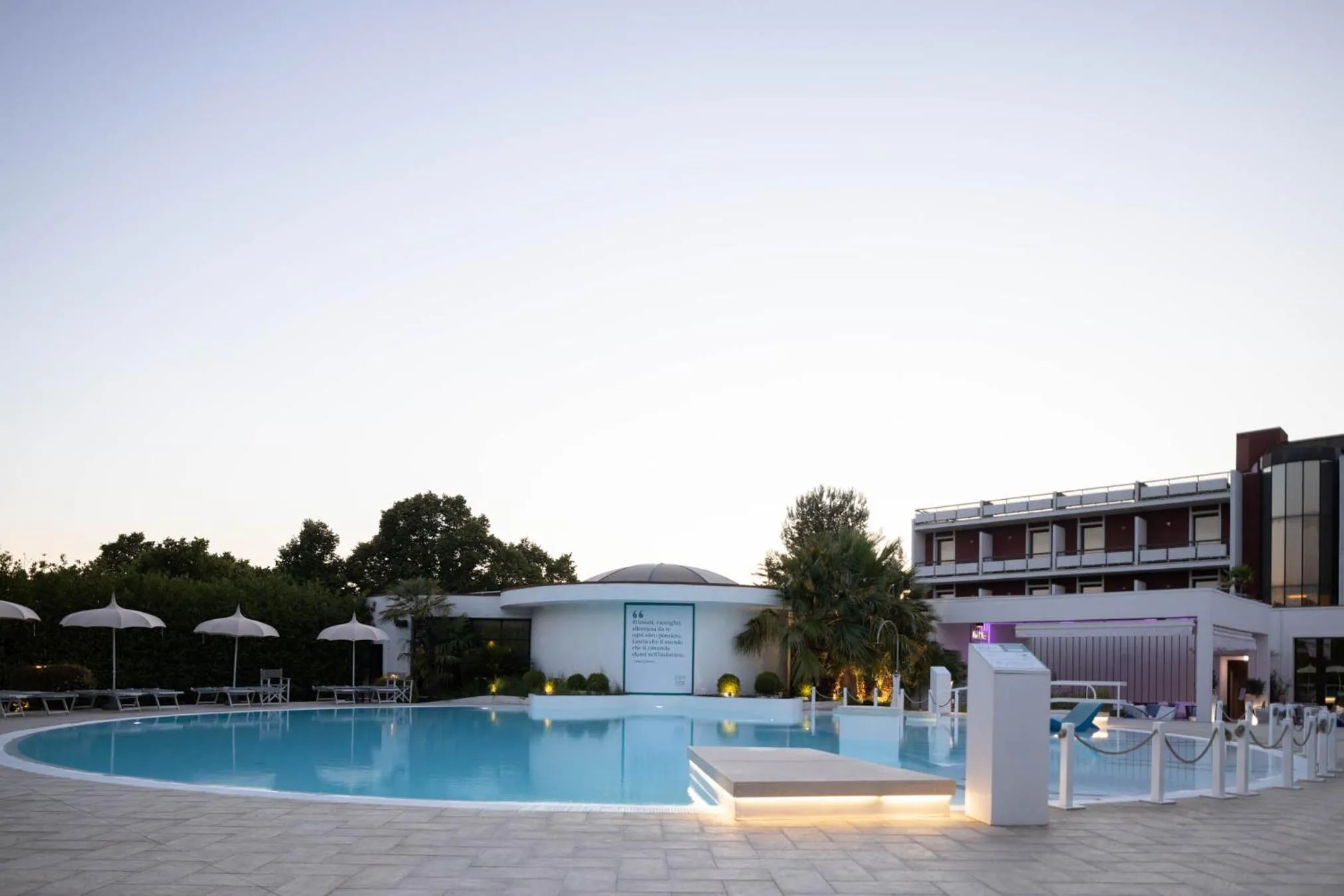 Swimming pool in Hotel Salus Terme - Adults Only
