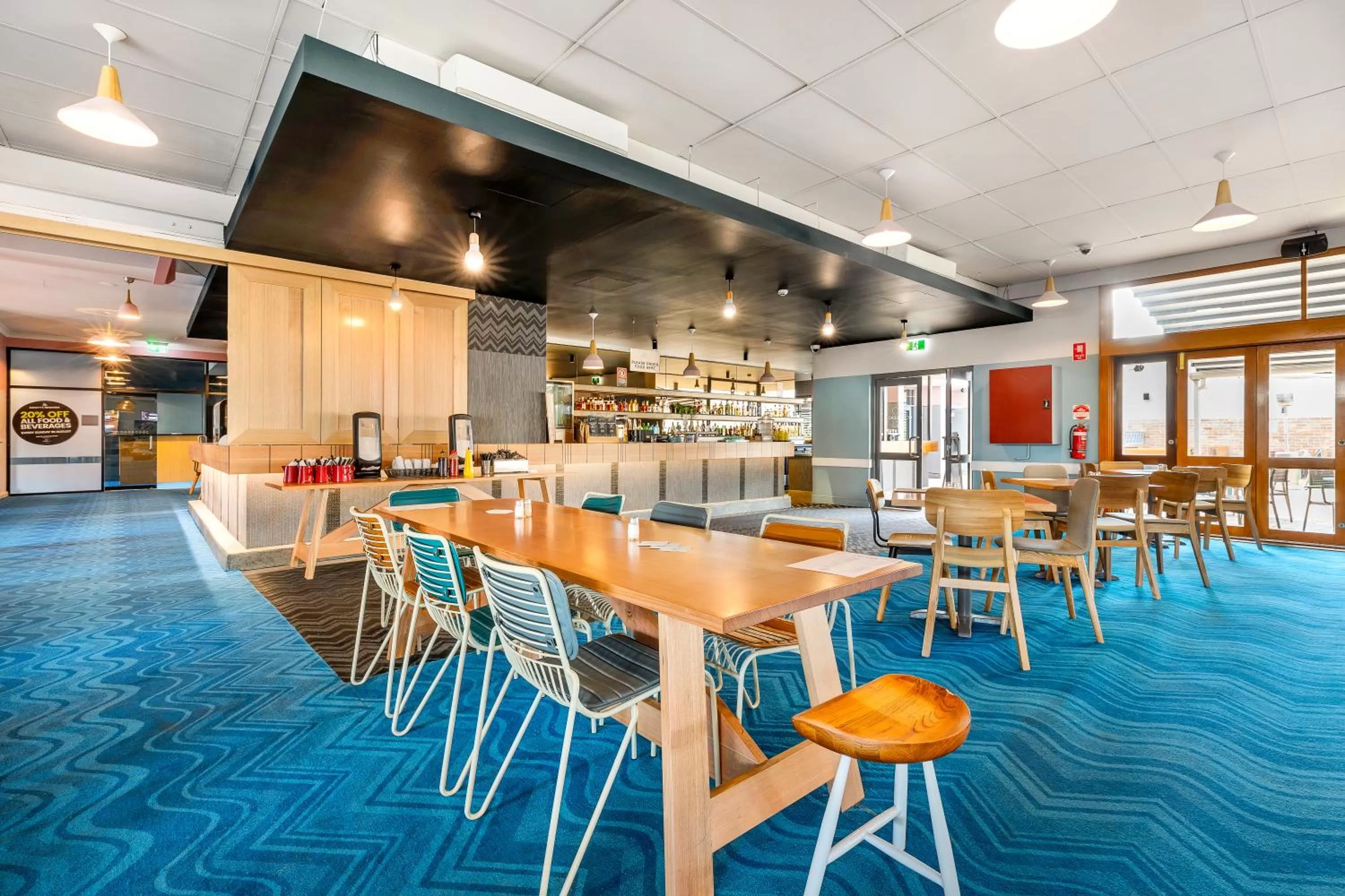 Restaurant/places to eat in Nightcap at Ocean Beach Hotel