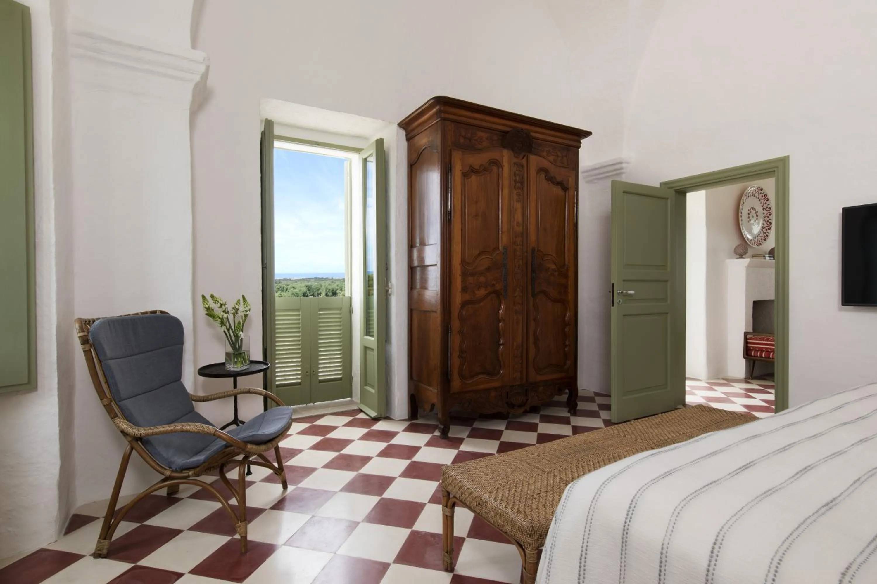 Bed in Rocco Forte Masseria Torre Maizza
