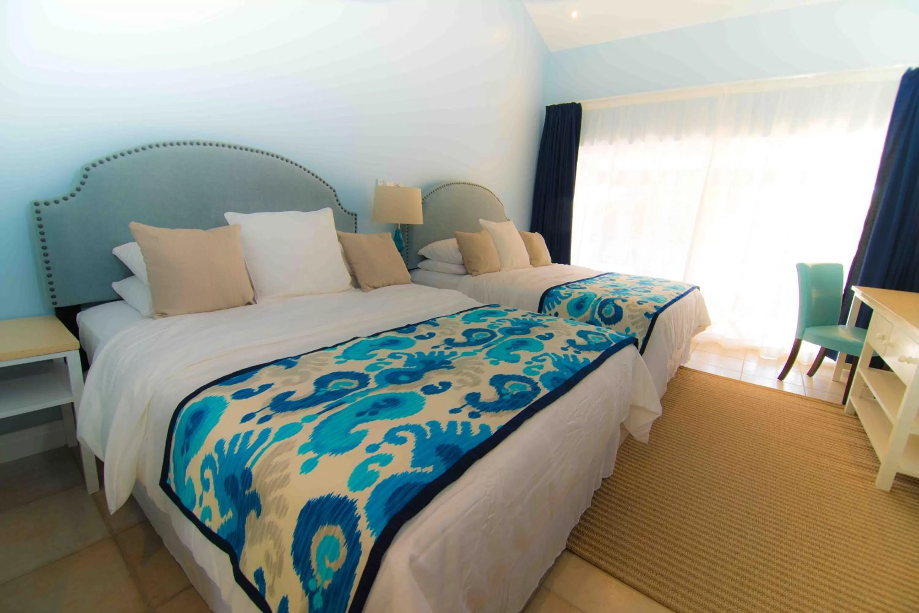 Bed in Blue Lagoon Hotel and Marina Ltd
