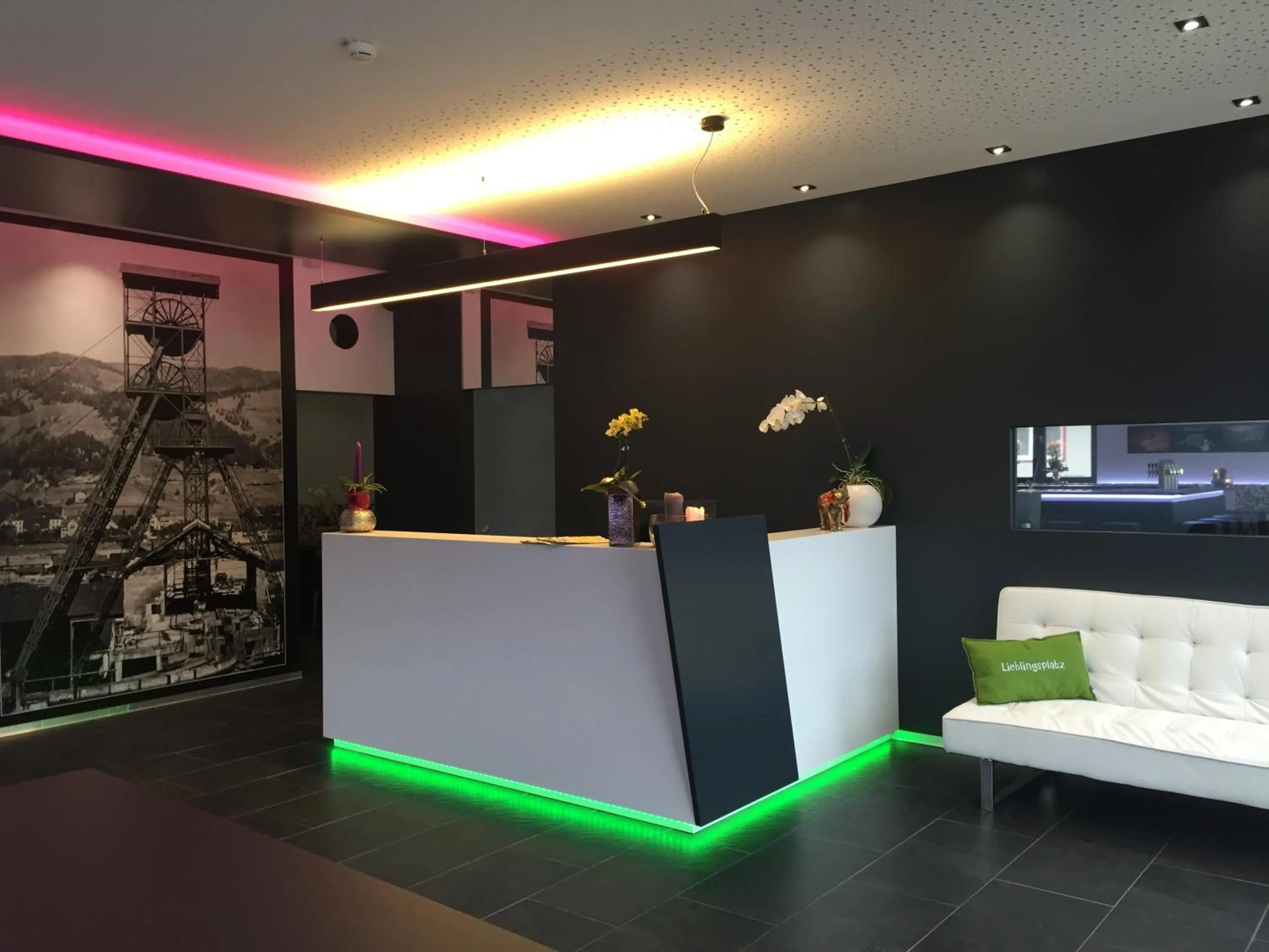 Lobby or reception in Hotel Fohnsdorf