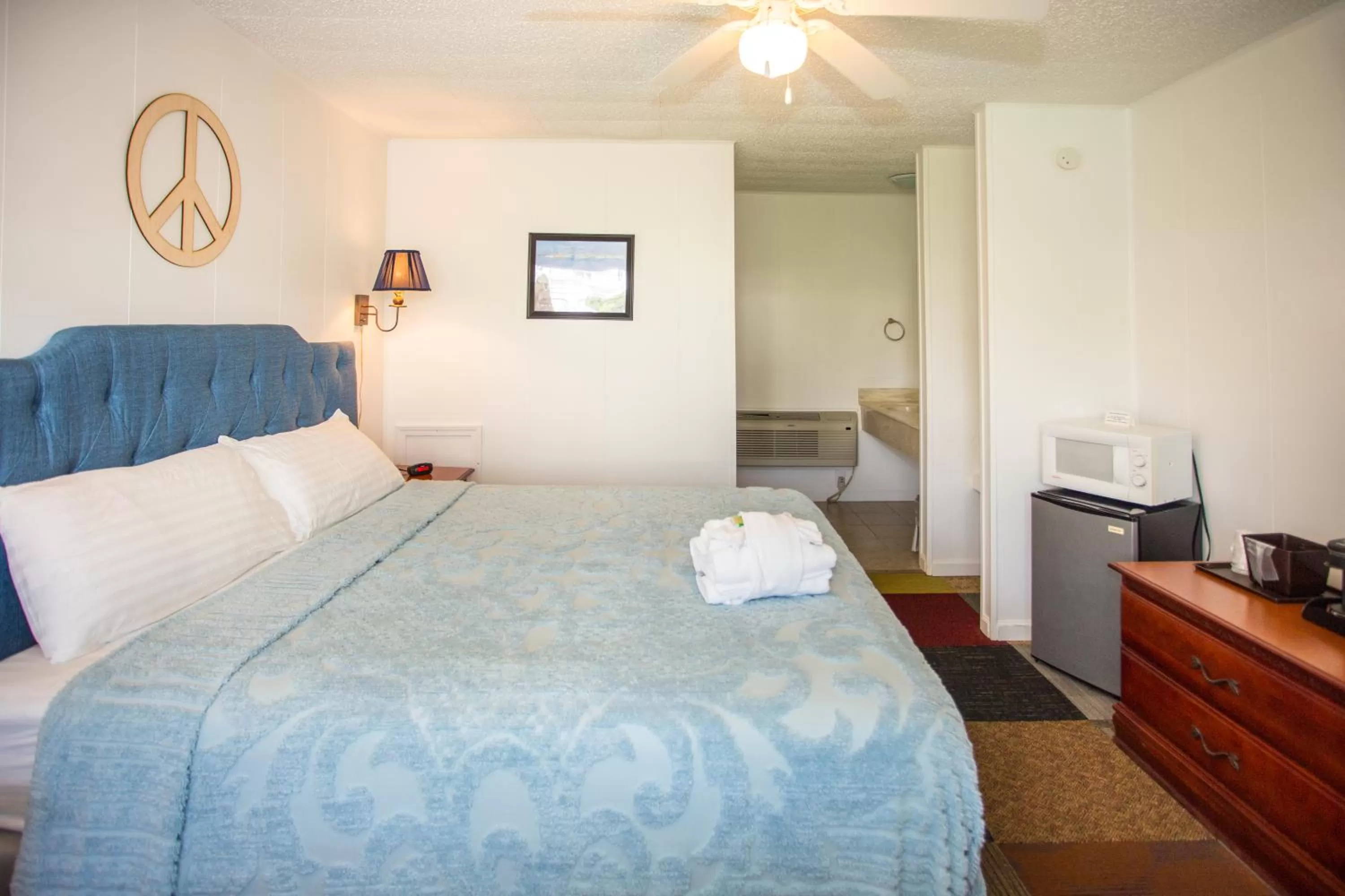 Bedroom, Bed in Sunset Motel