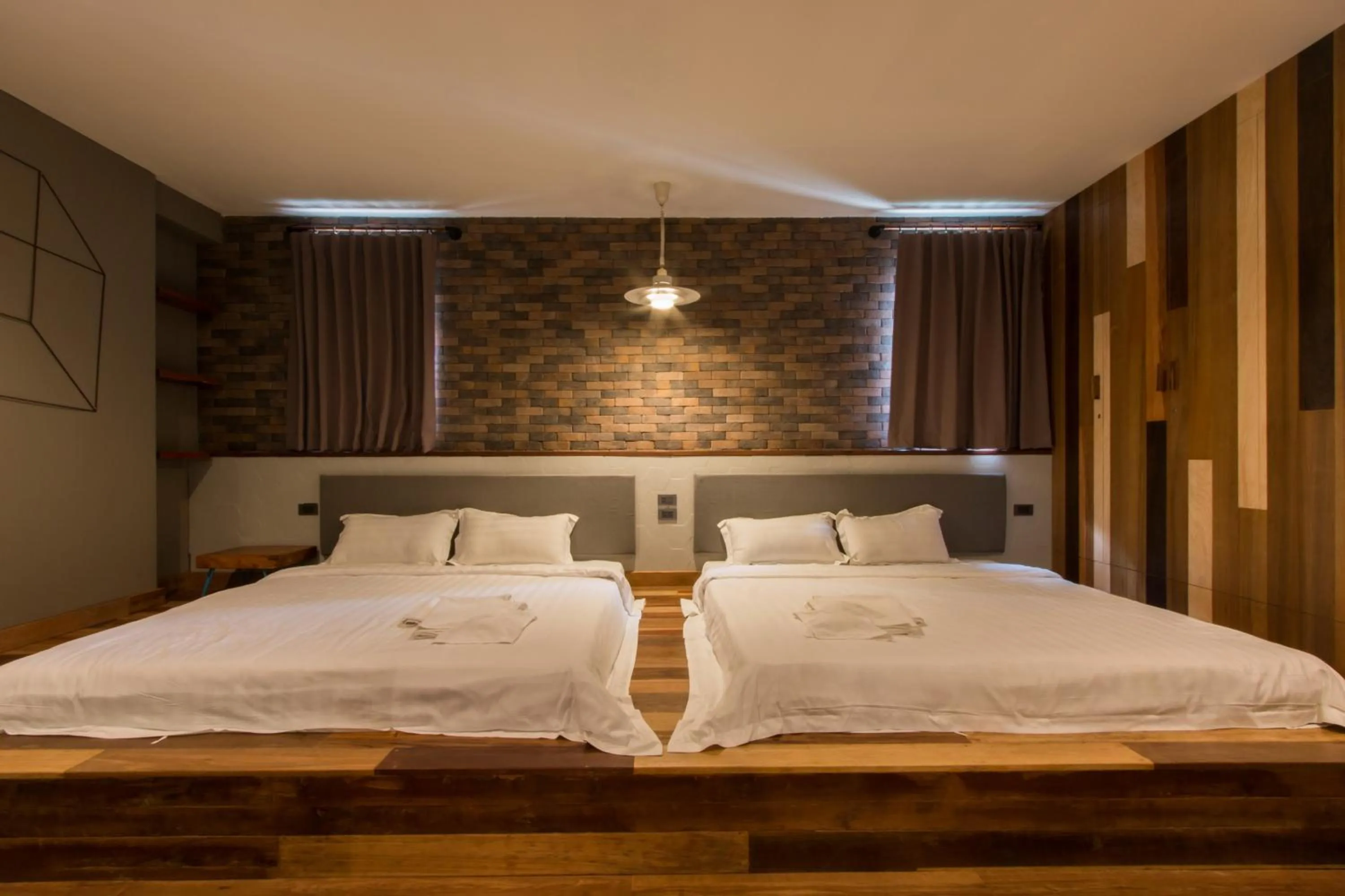 Photo of the whole room, Bed in Space59 Hotel