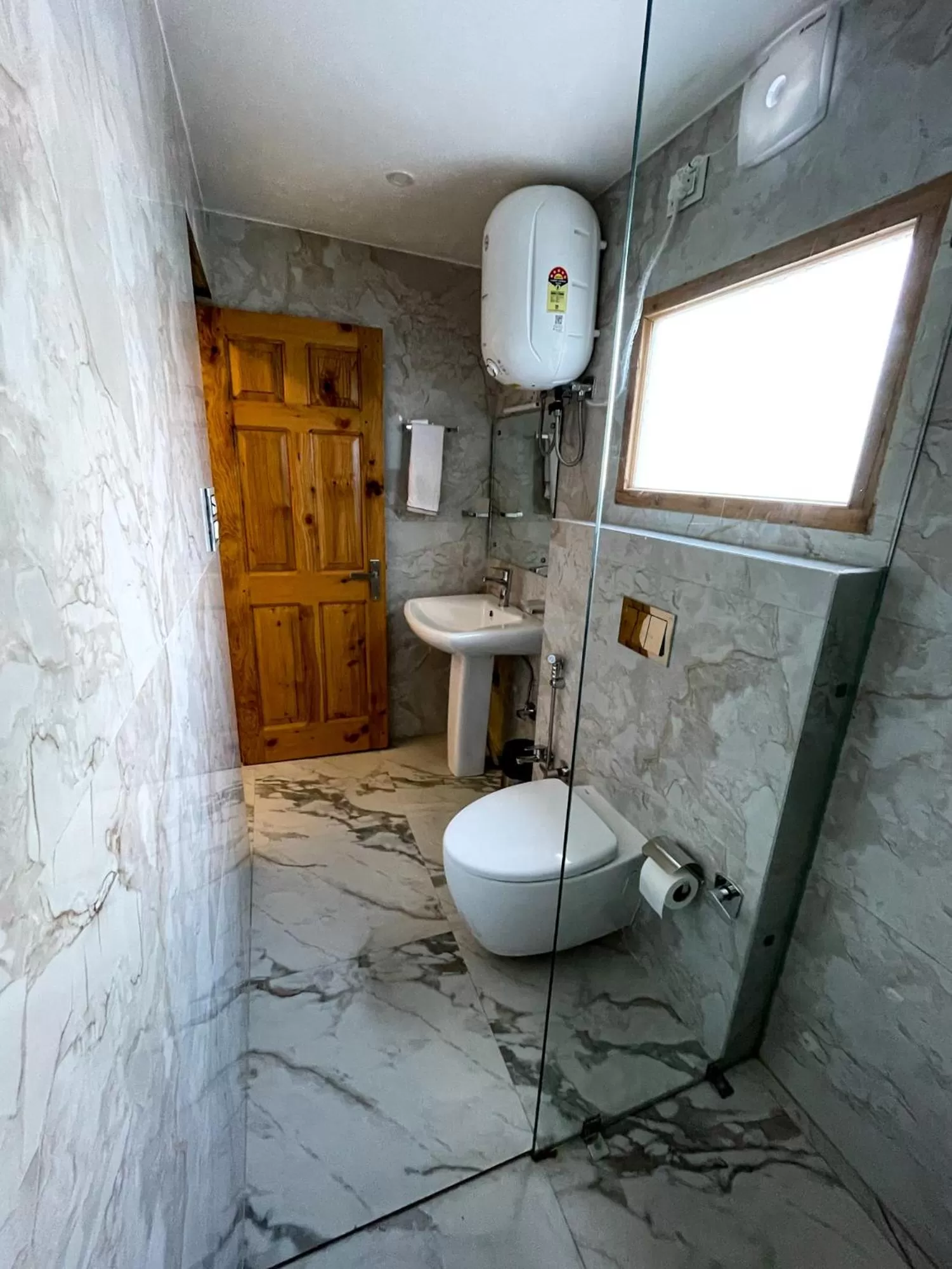 Shower in The Wild Yak