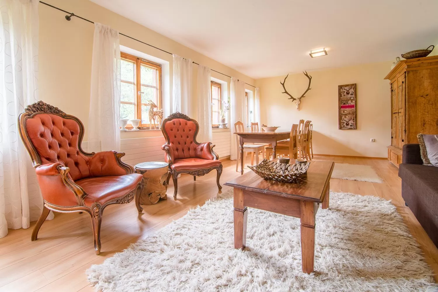 Decorative detail, Seating Area in Berggasthof Butzn Wirt