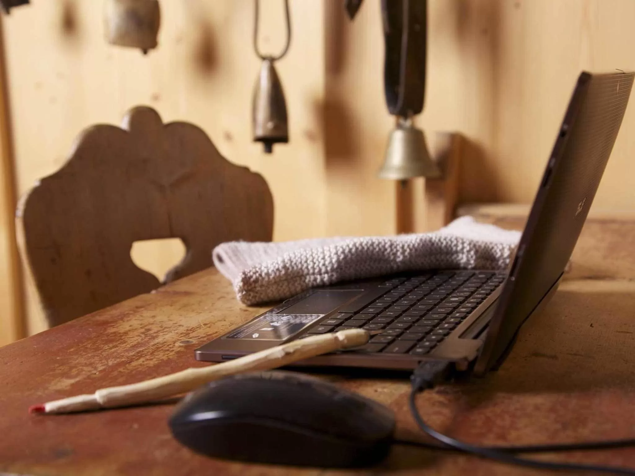 Lobby or reception in Bio Aparthotel Blaslahof