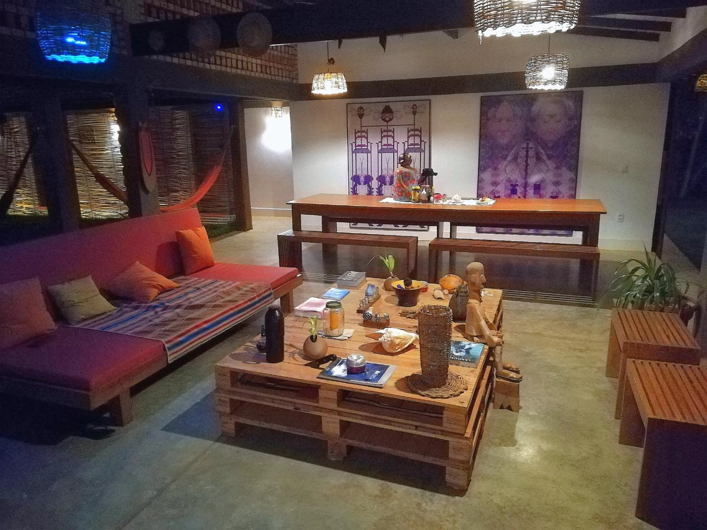 Restaurant/Places to Eat in Pousada Casa de João Kitehouse