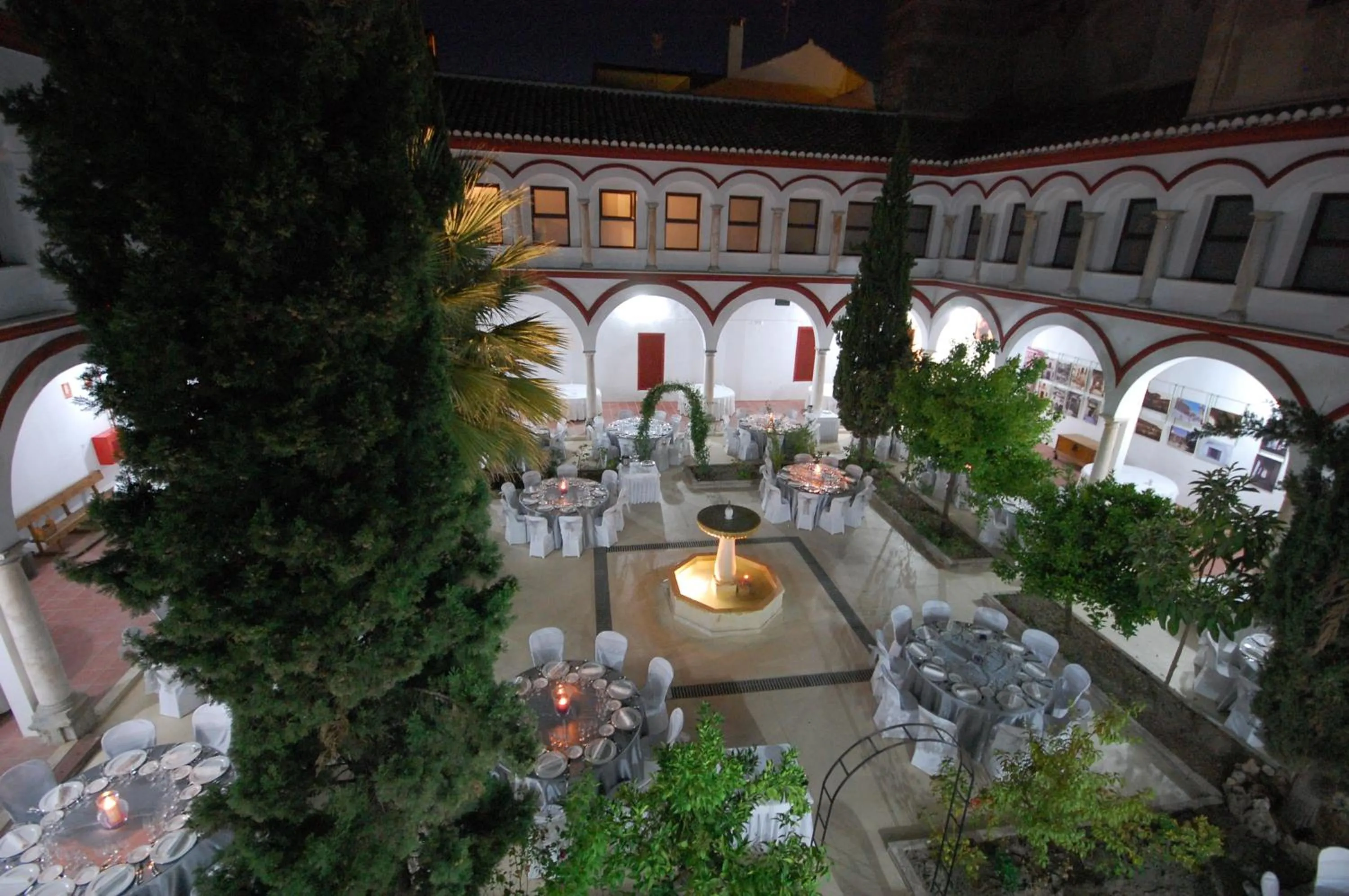 Patio in Hotel Hospederia San Francisco
