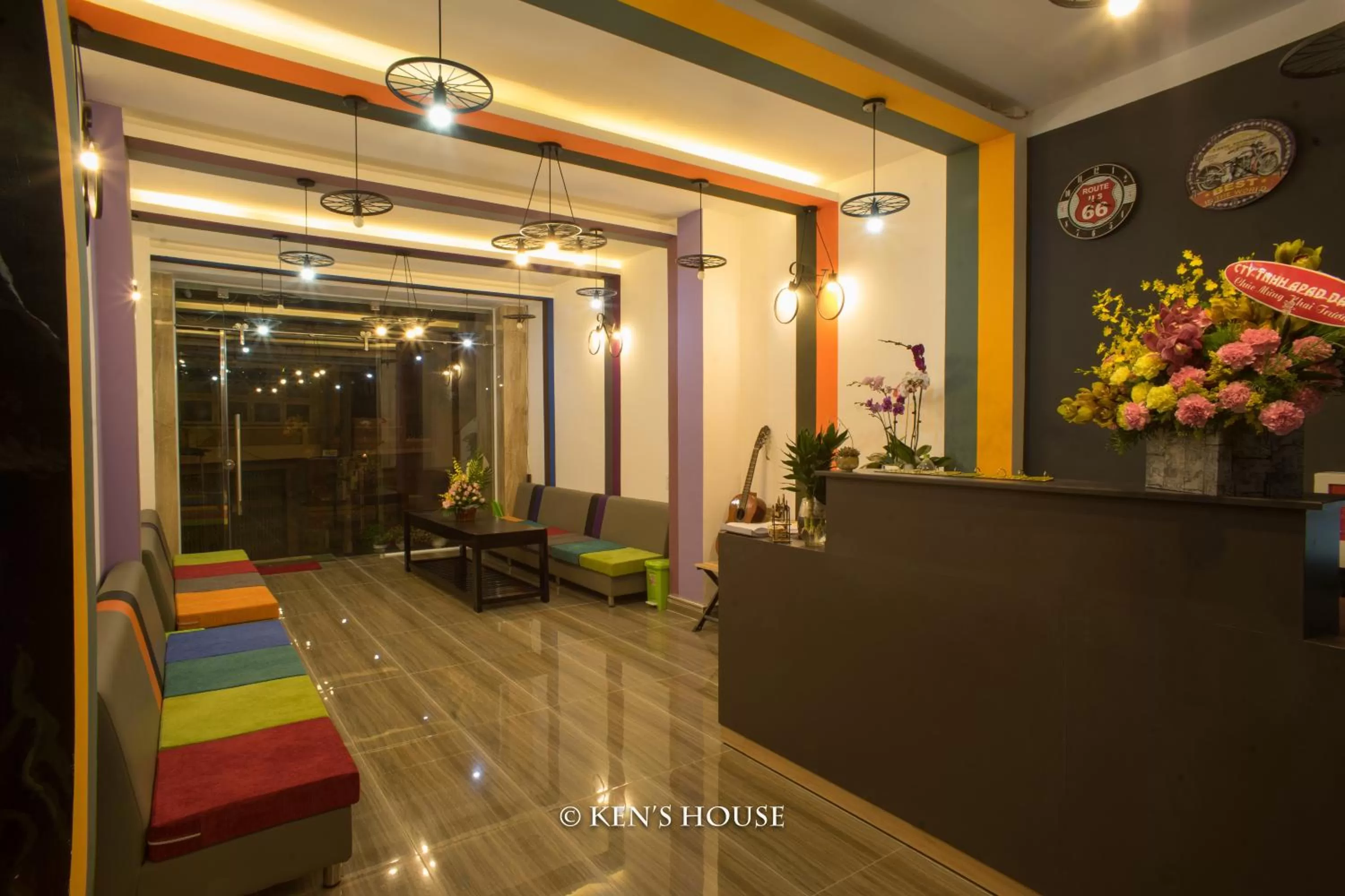 Living room in Bống Stay