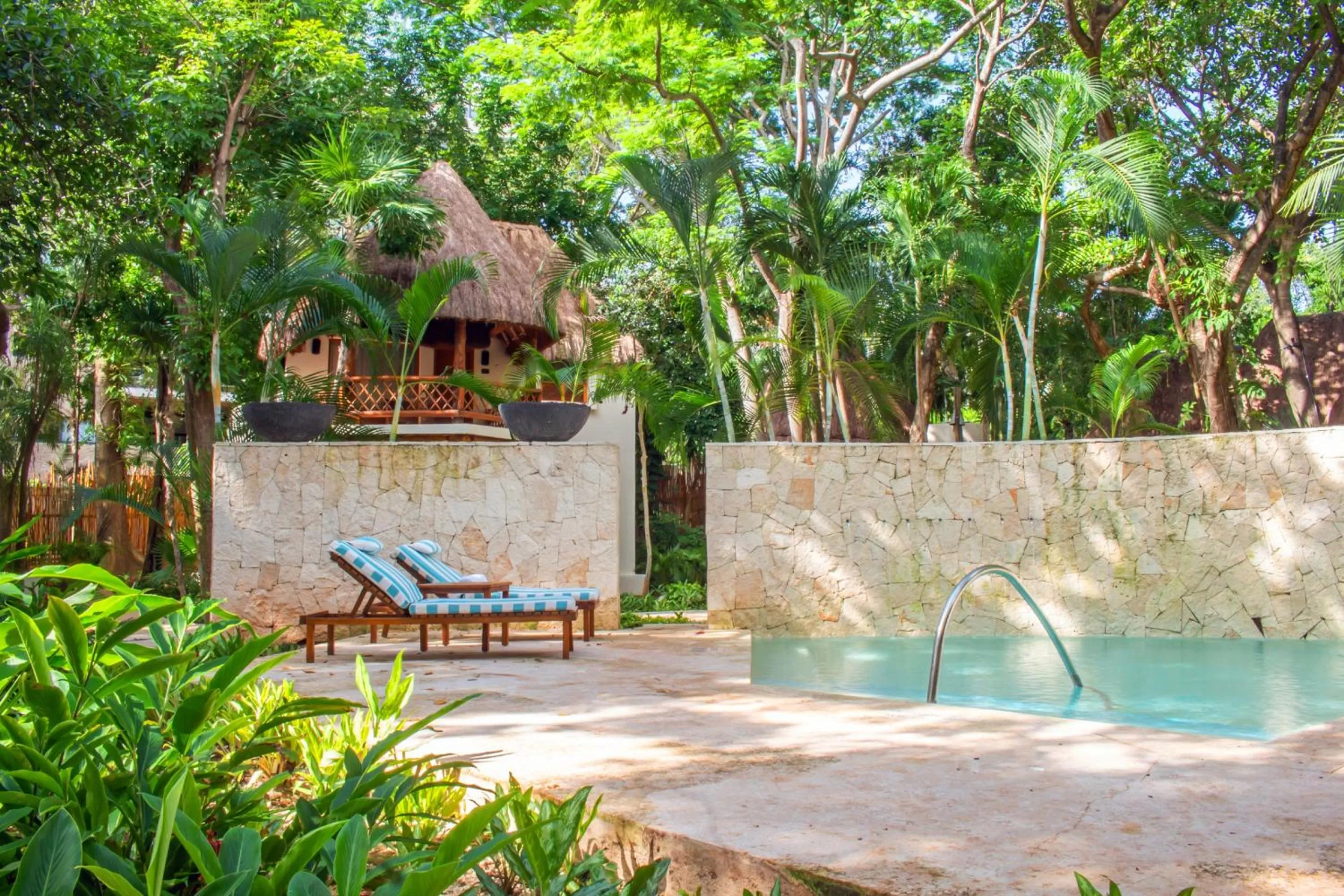 Patio in Mahekal Beach Front Resort & Spa
