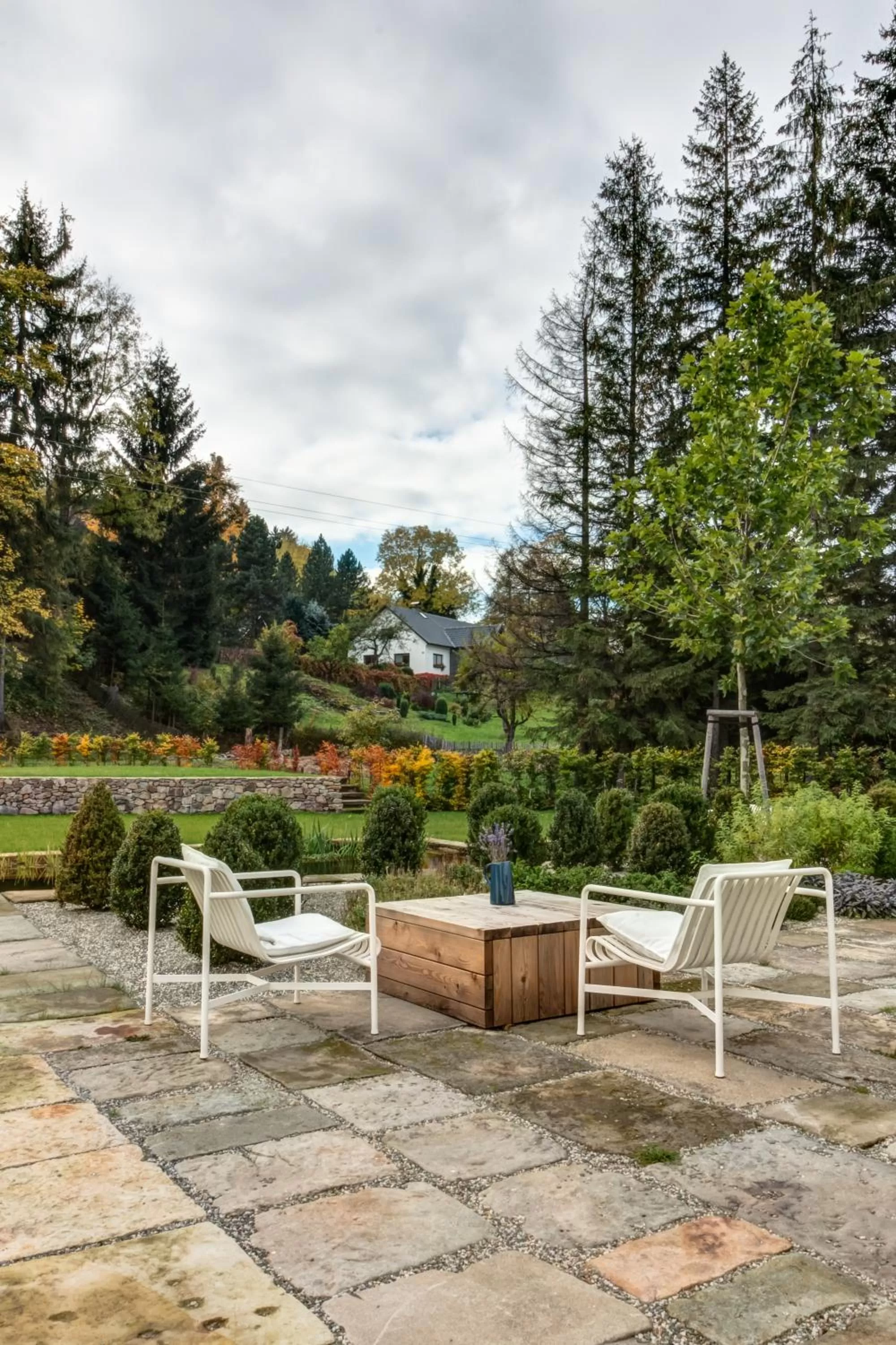 Balcony/Terrace in Boutique hotel Mezi plutky