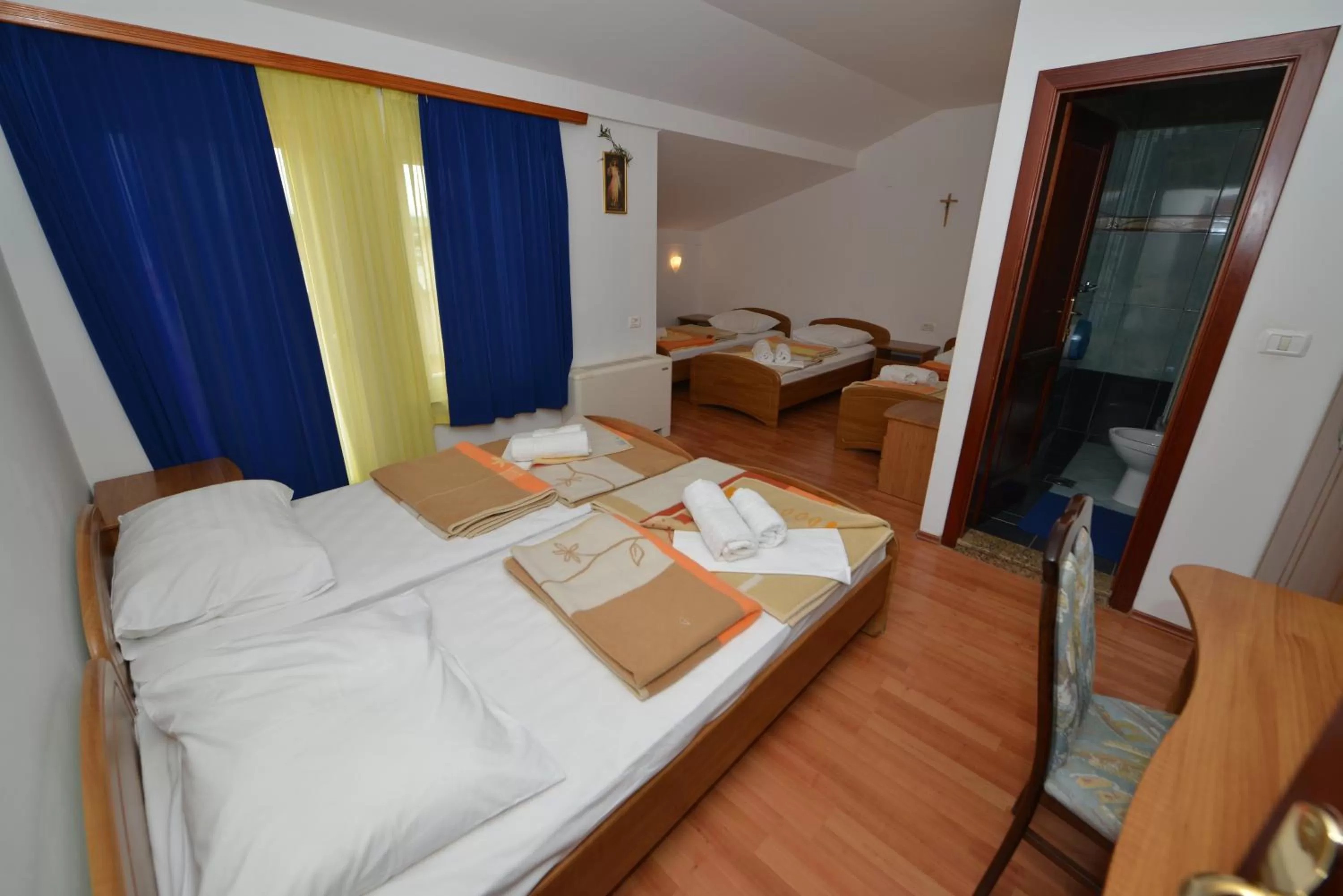 Bed in Hotel Rosabel