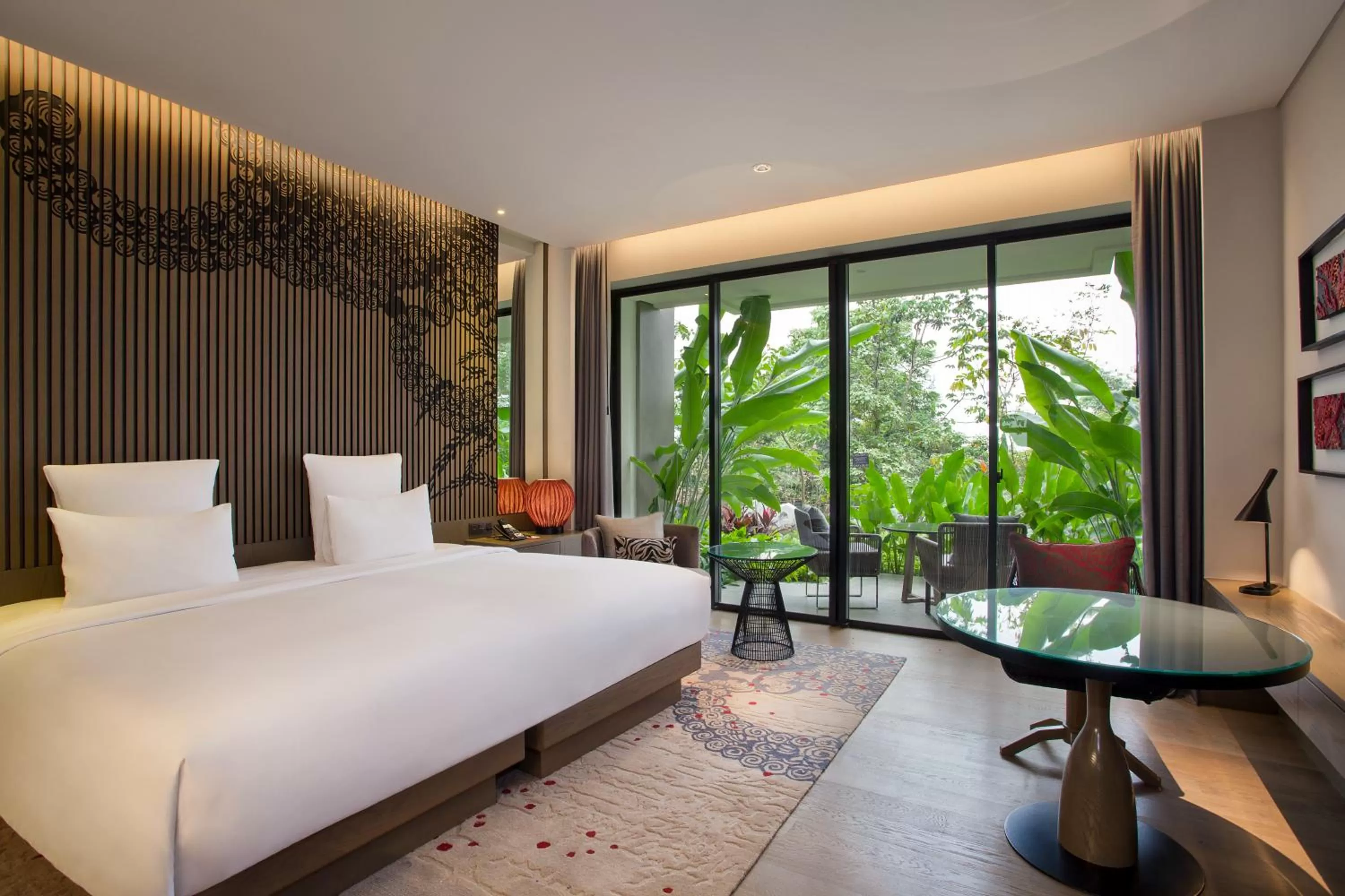 View (from property/room), Bed in Pullman Ciawi Vimala Hills Resort