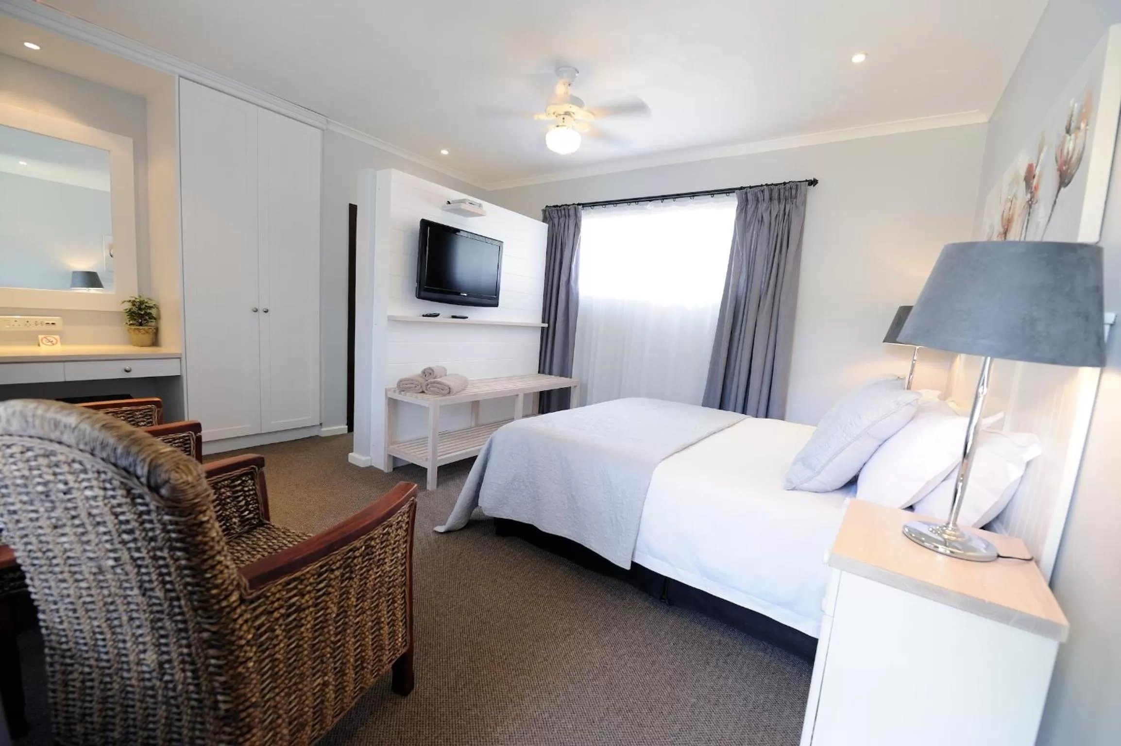 Bedroom, Bed in Beachwalk Bed and Breakfast - #Solar Energy #No Loadshedding