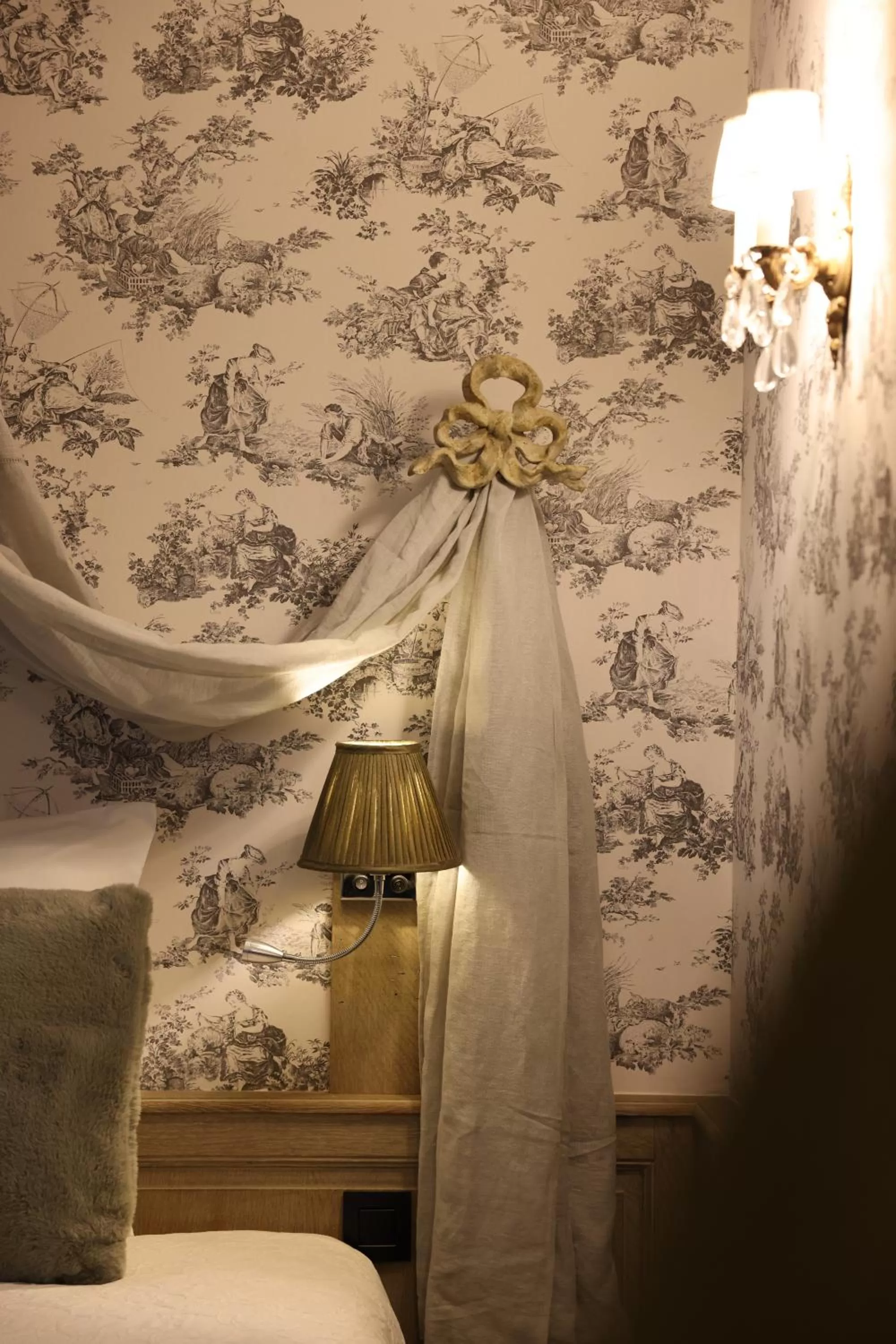 Decorative detail, Bed in Hotel Biskajer by CW Hotel Collection