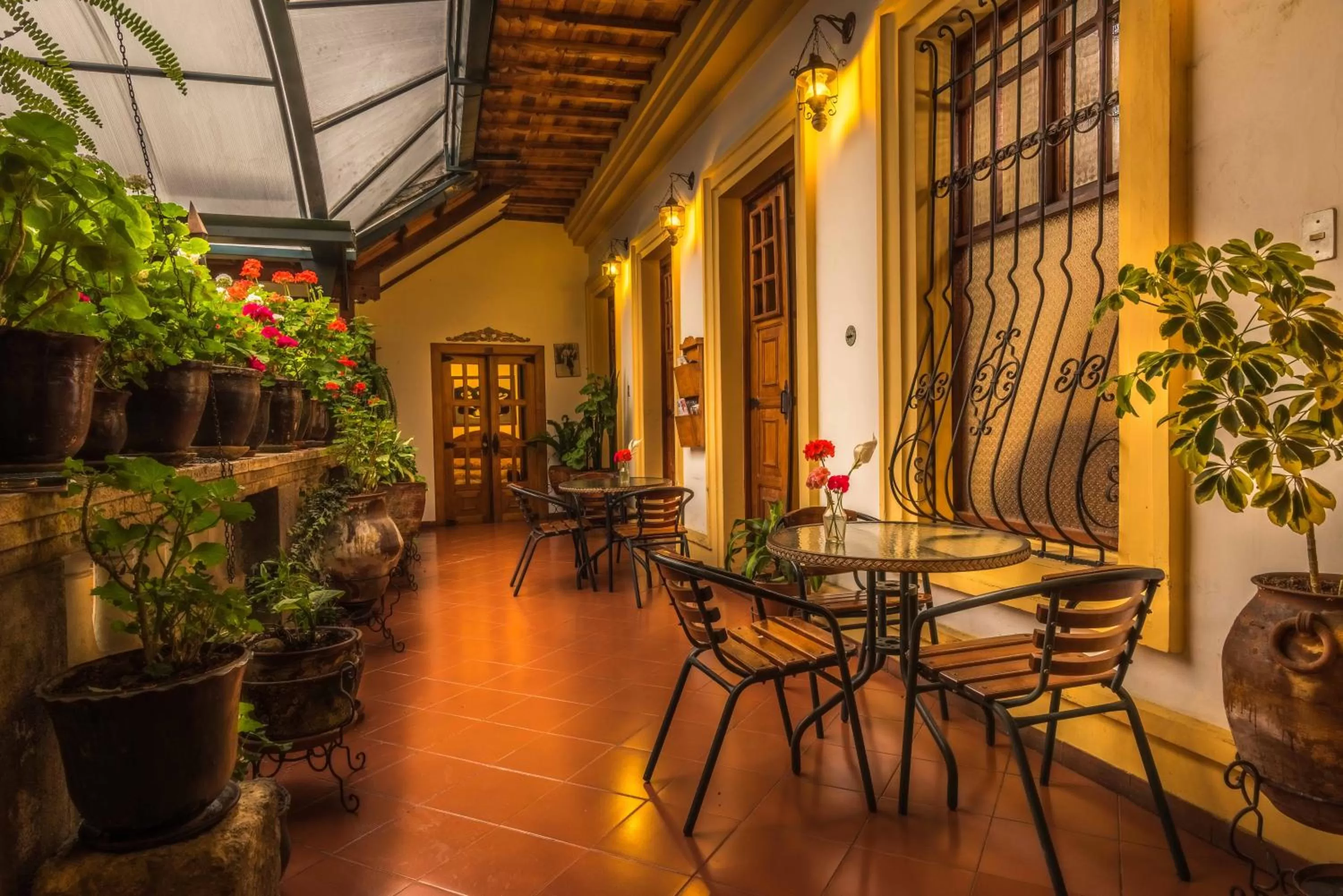Living room in Hotel San Francisco De Quito