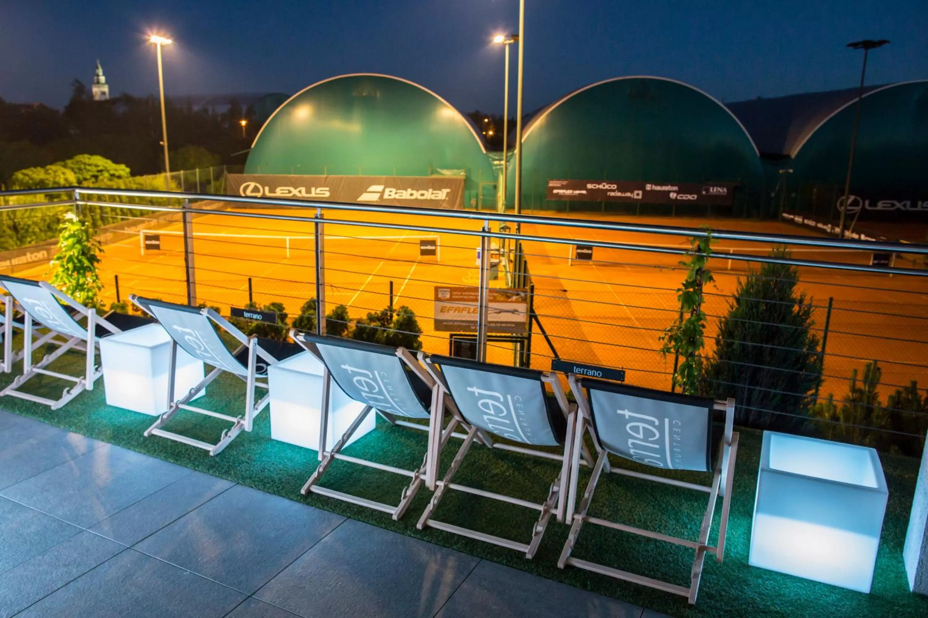 Balcony/Terrace in Hotel Restauracja Tenis Kortowo