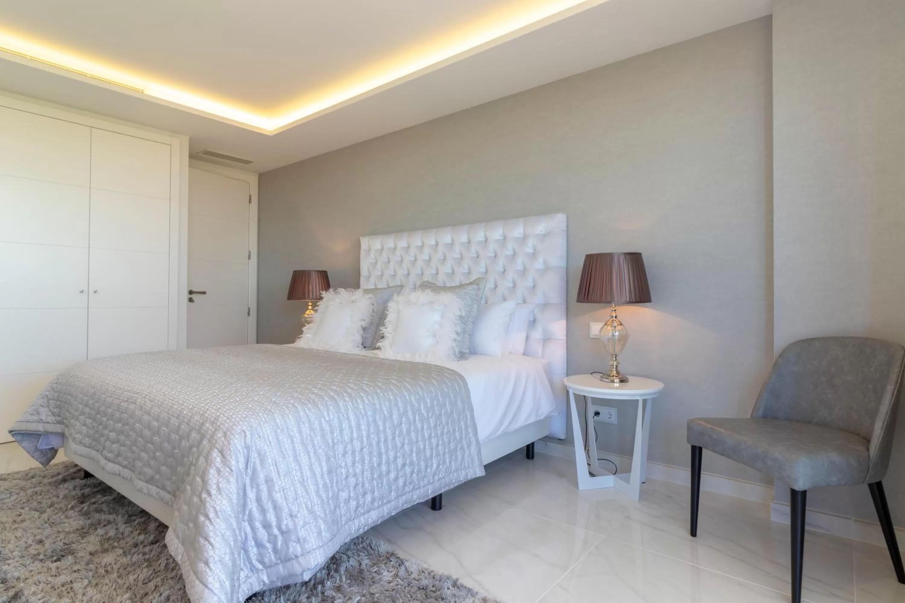 Bed in Vila Castelo Parque