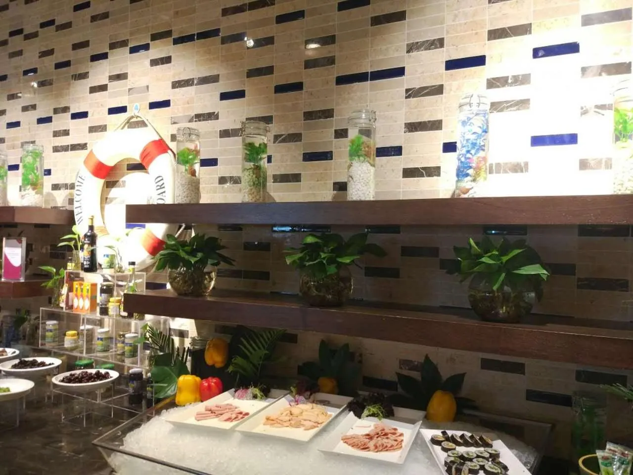 Living room in Ramada Shanghai Songjiang