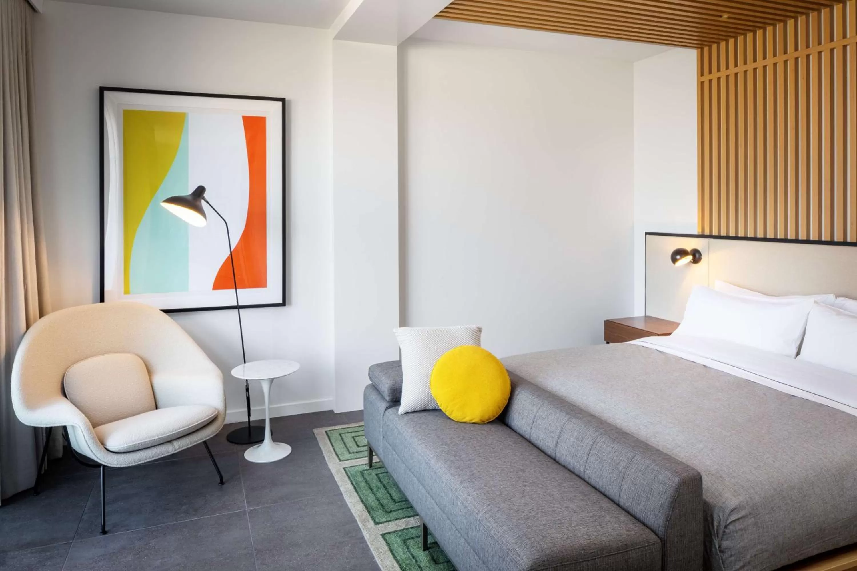 Bed in Canopy By Hilton Grand Rapids Downtown